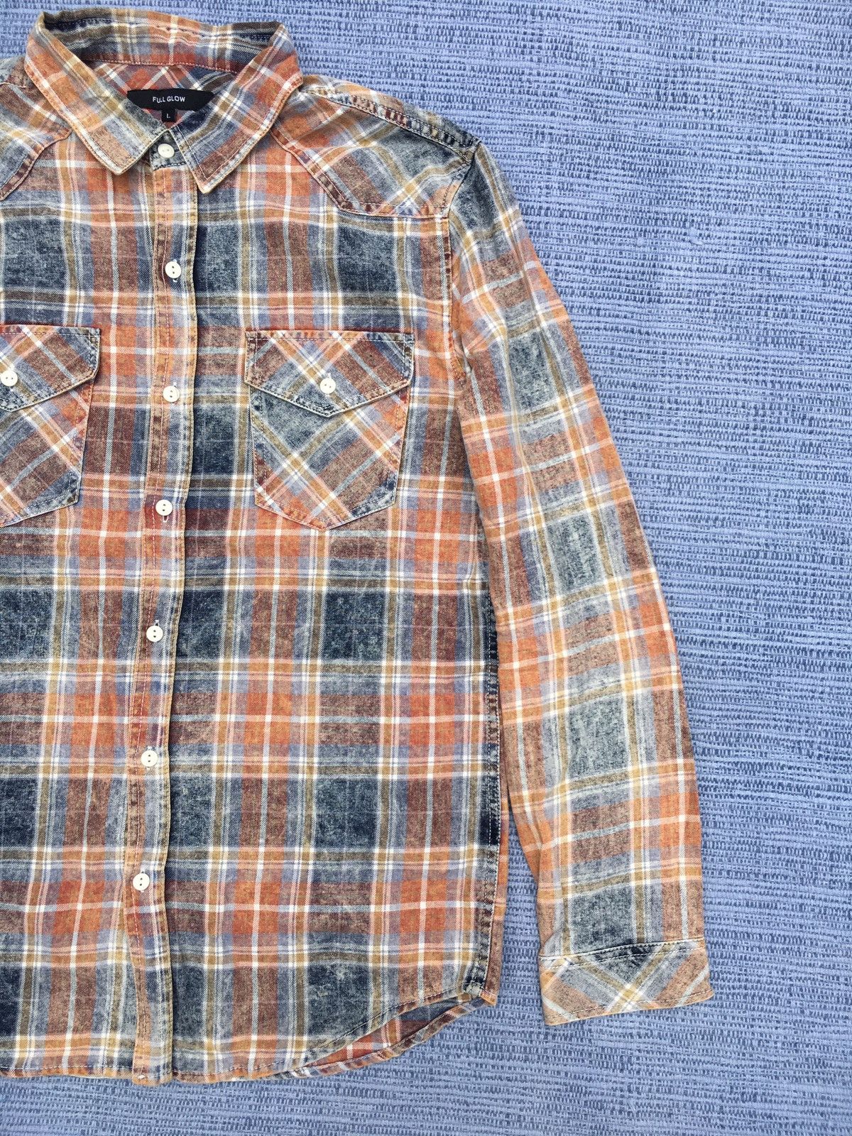 Japanese Brand double pocket shirt Size US L / EU 52-54 / 3 - 4 Thumbnail