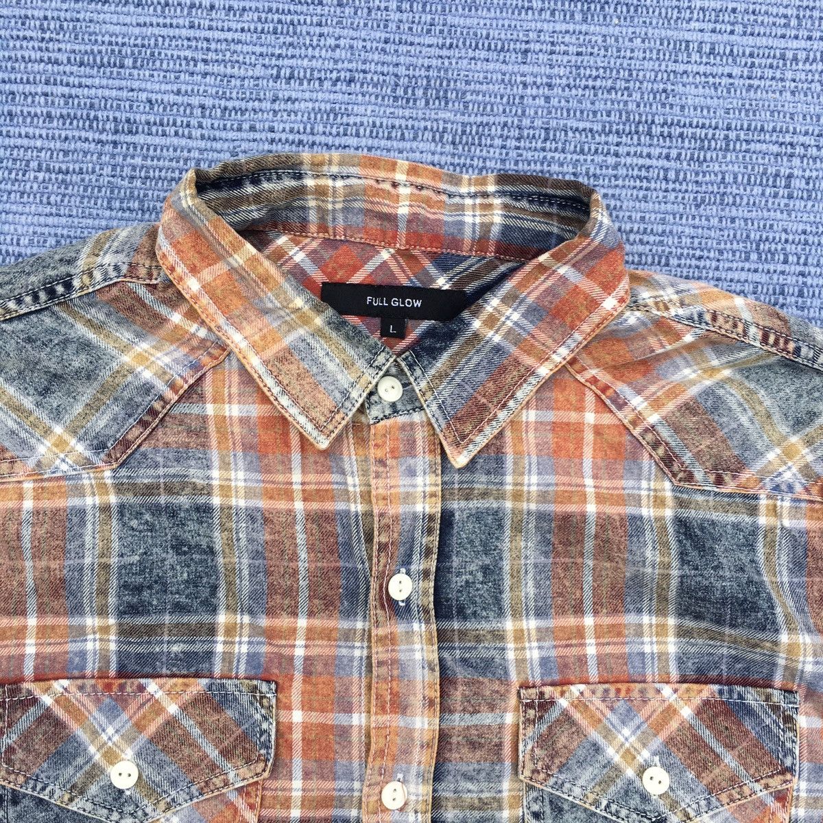 Japanese Brand double pocket shirt Size US L / EU 52-54 / 3 - 3 Thumbnail