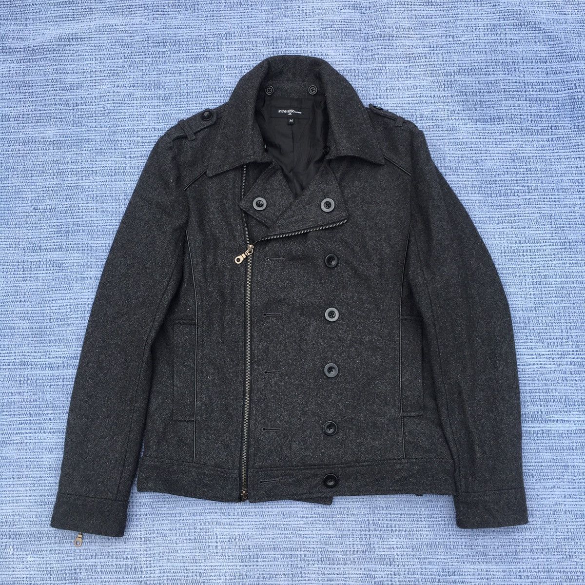 In The Attic × Japanese Brand wool zipper jacket Size US M / EU 48-50 / 2 - 2 Thumbnail