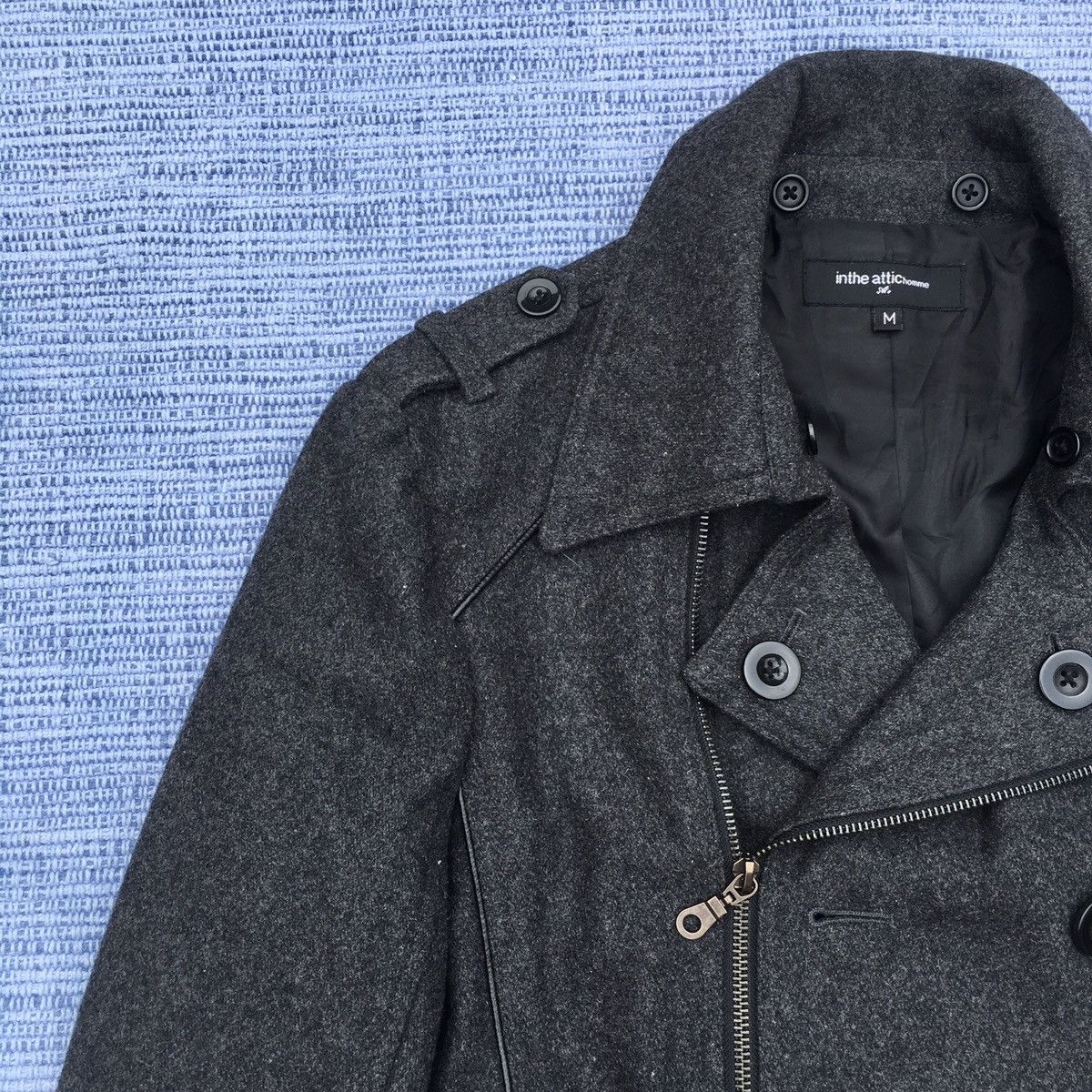In The Attic × Japanese Brand wool zipper jacket Size US M / EU 48-50 / 2 - 7 Thumbnail