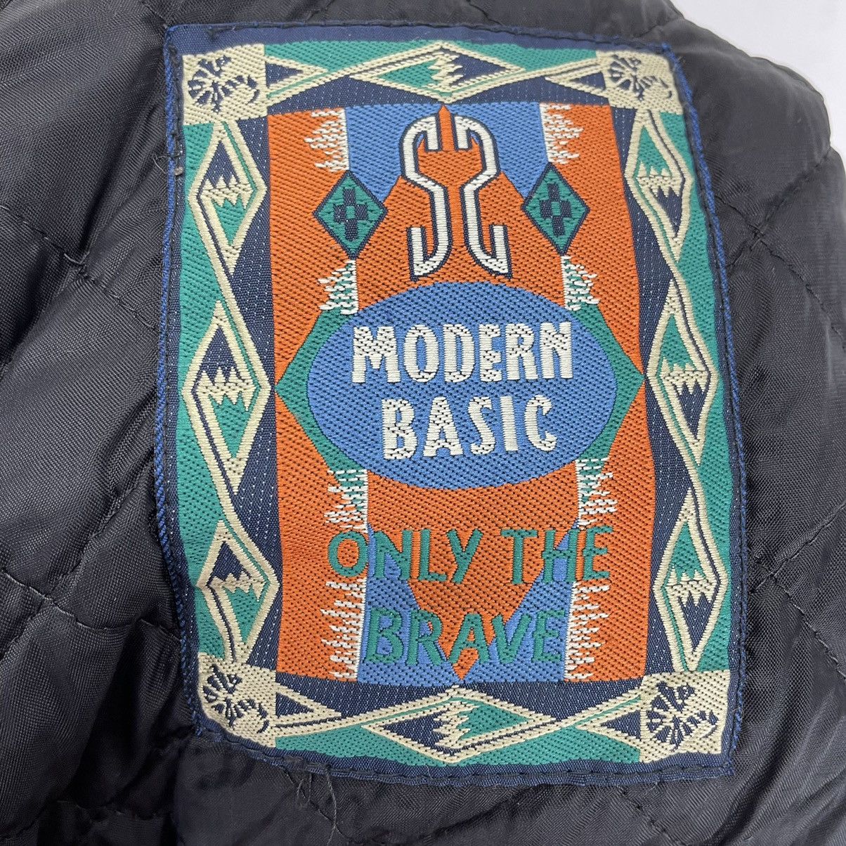Japanese Brand 🌟MODERN BASIC FLEECE HOODIE TARTAN ZIP JACKET Size US S / EU 44-46 / 1 - 12 Thumbnail