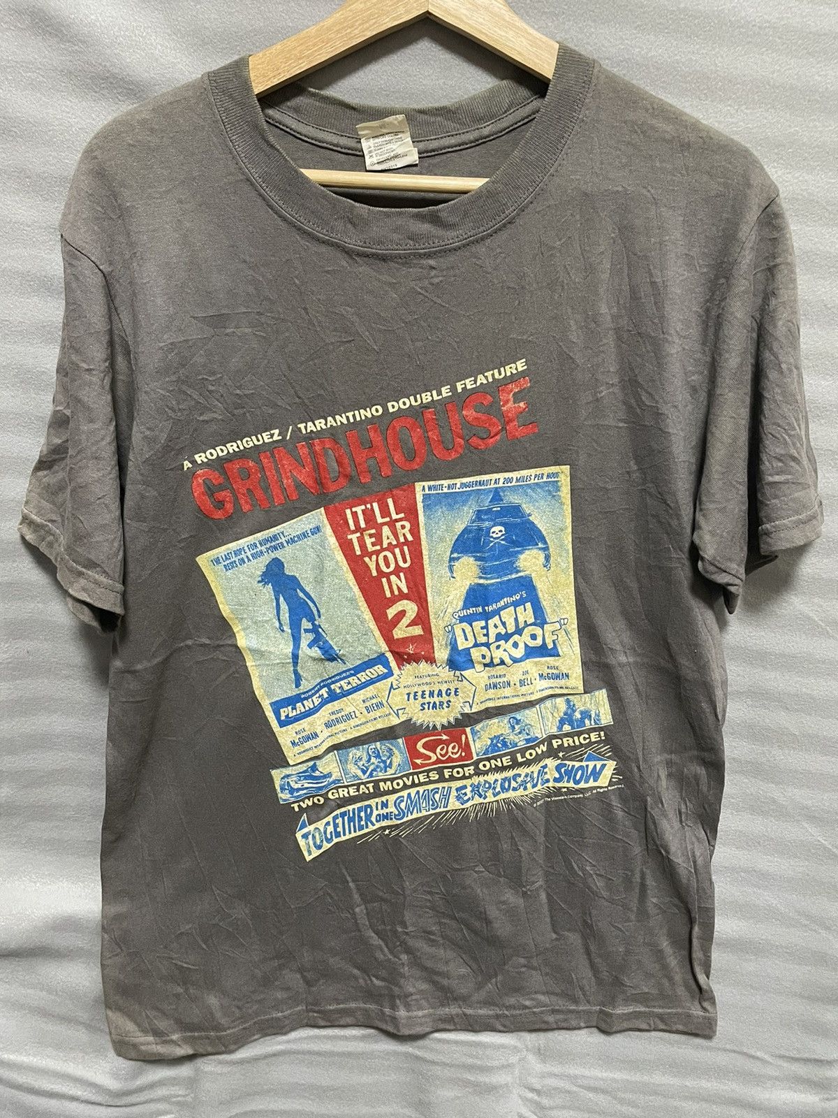 Vintage Vintage Movie Shirt by Quentin Tarantino & Robert Rodriguez Size US M / EU 48-50 / 2 - 1 Thumbnail