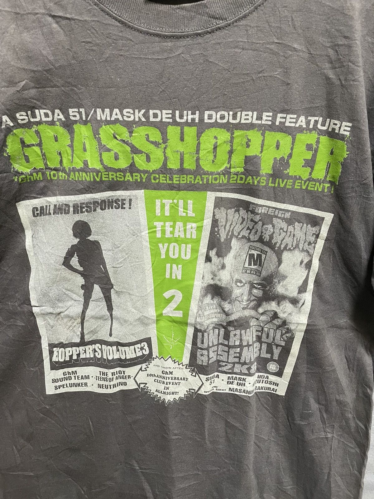 Vintage Vintage Movie Tee Grasshopper Size US M / EU 48-50 / 2 - 2 Thumbnail