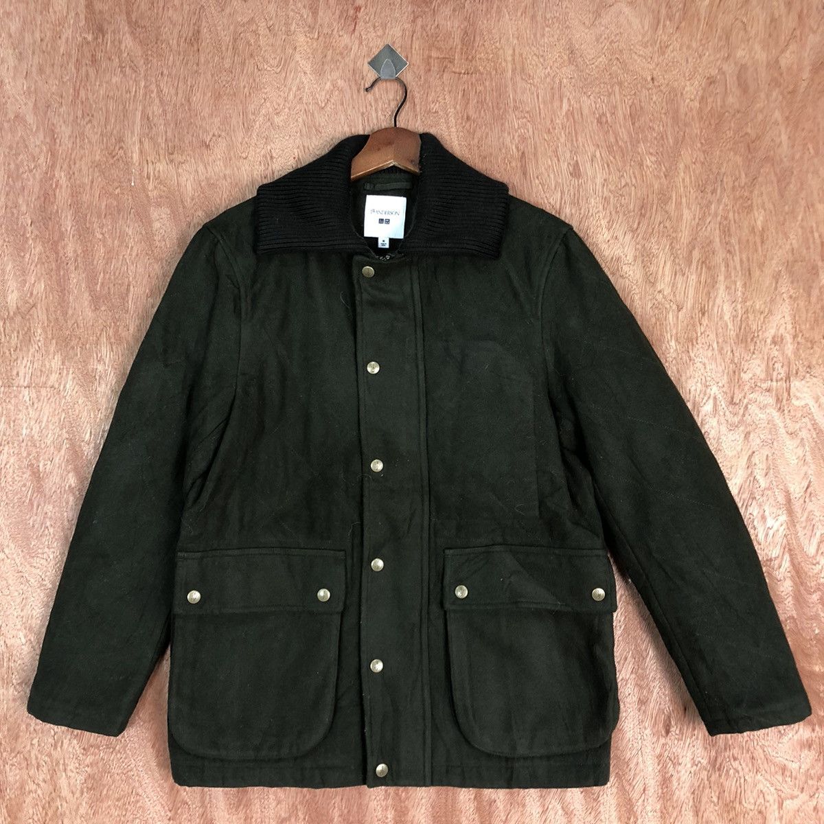 JW Anderson × Uniqlo Uniqlo J.W.Anderson Quilted Wool Blended Parka Jacket Size US M / EU 48-50 / 2 - 3 Thumbnail