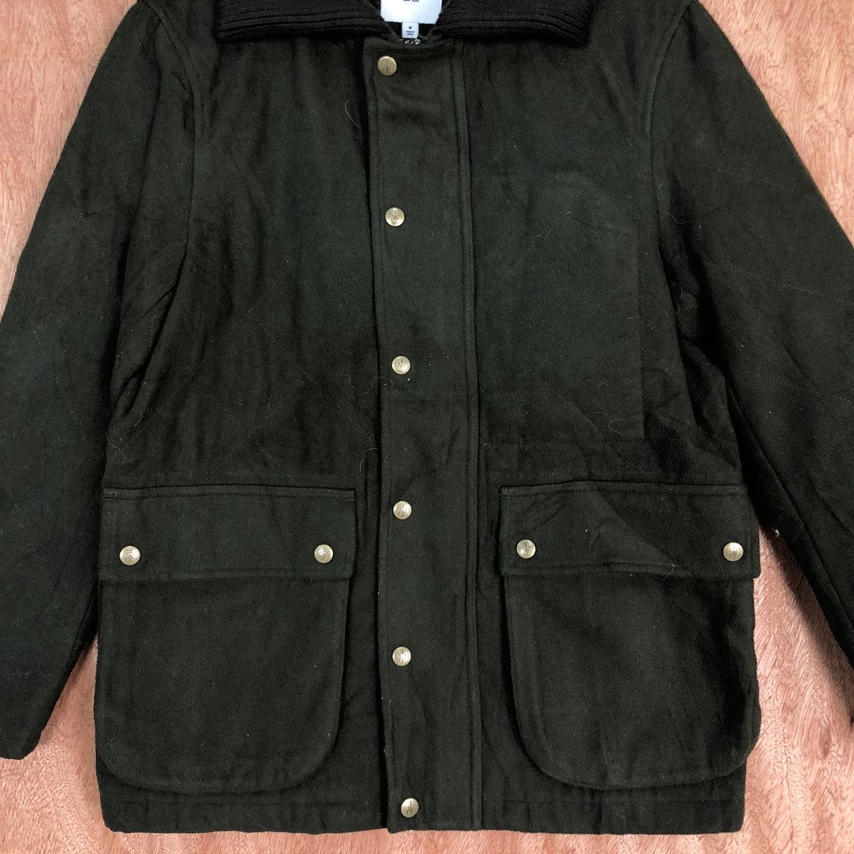JW Anderson × Uniqlo Uniqlo J.W.Anderson Quilted Wool Blended Parka Jacket Size US M / EU 48-50 / 2 - 8 Thumbnail