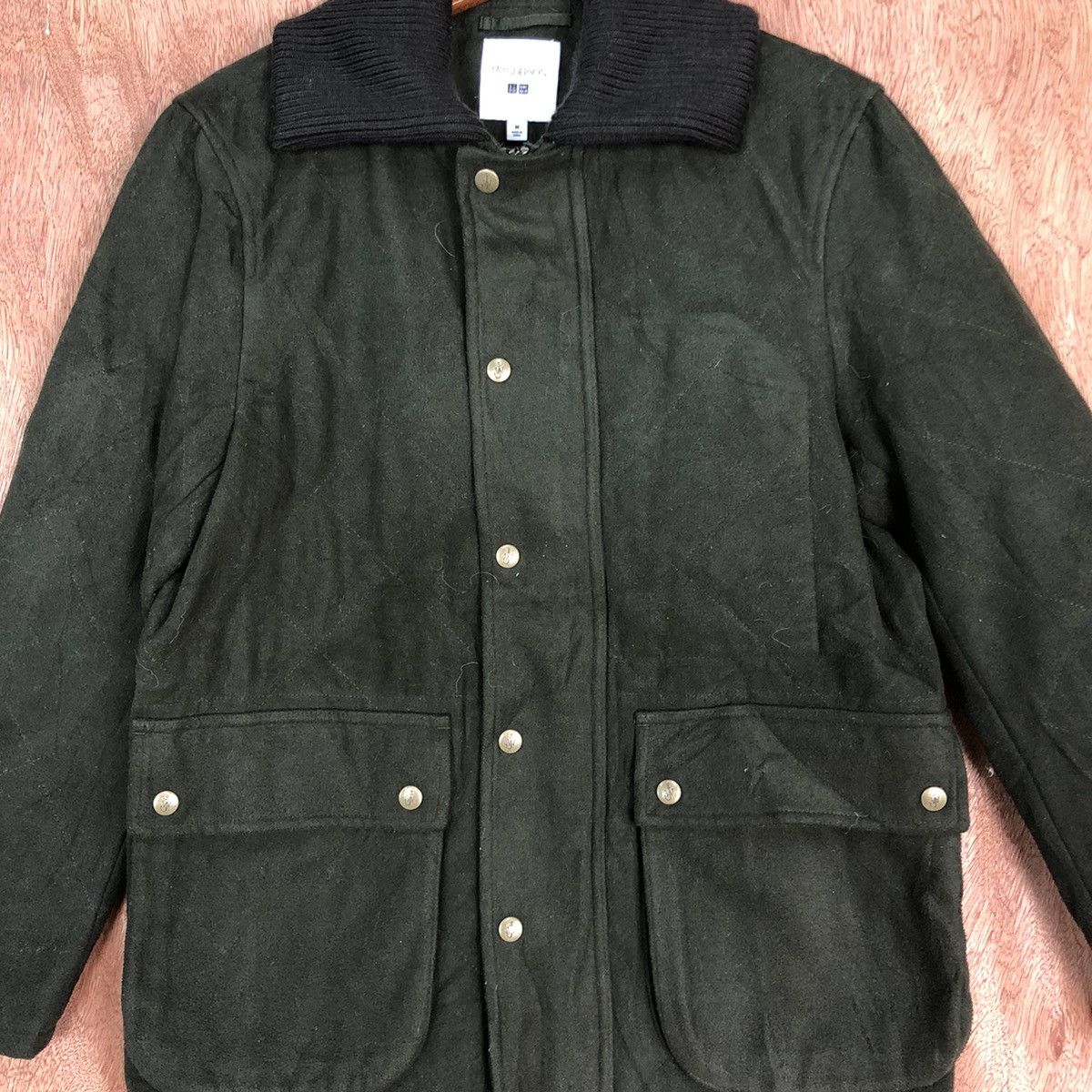 JW Anderson × Uniqlo Uniqlo J.W.Anderson Quilted Wool Blended Parka Jacket Size US M / EU 48-50 / 2 - 10 Thumbnail