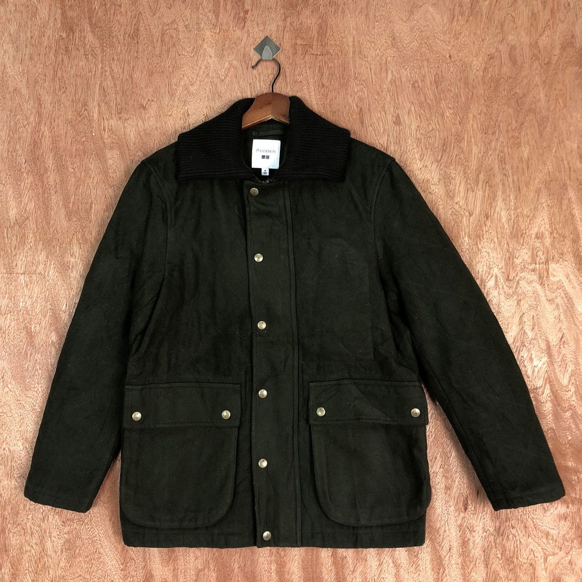 JW Anderson × Uniqlo Uniqlo J.W.Anderson Quilted Wool Blended Parka Jacket Size US M / EU 48-50 / 2 - 1 Thumbnail