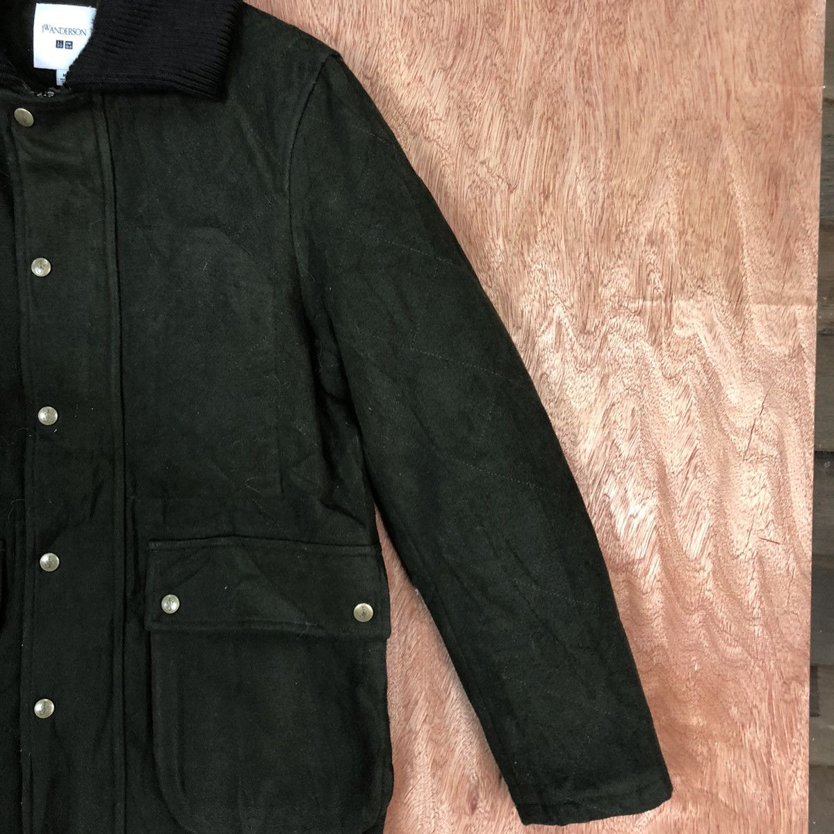 JW Anderson × Uniqlo Uniqlo J.W.Anderson Quilted Wool Blended Parka Jacket Size US M / EU 48-50 / 2 - 5 Thumbnail