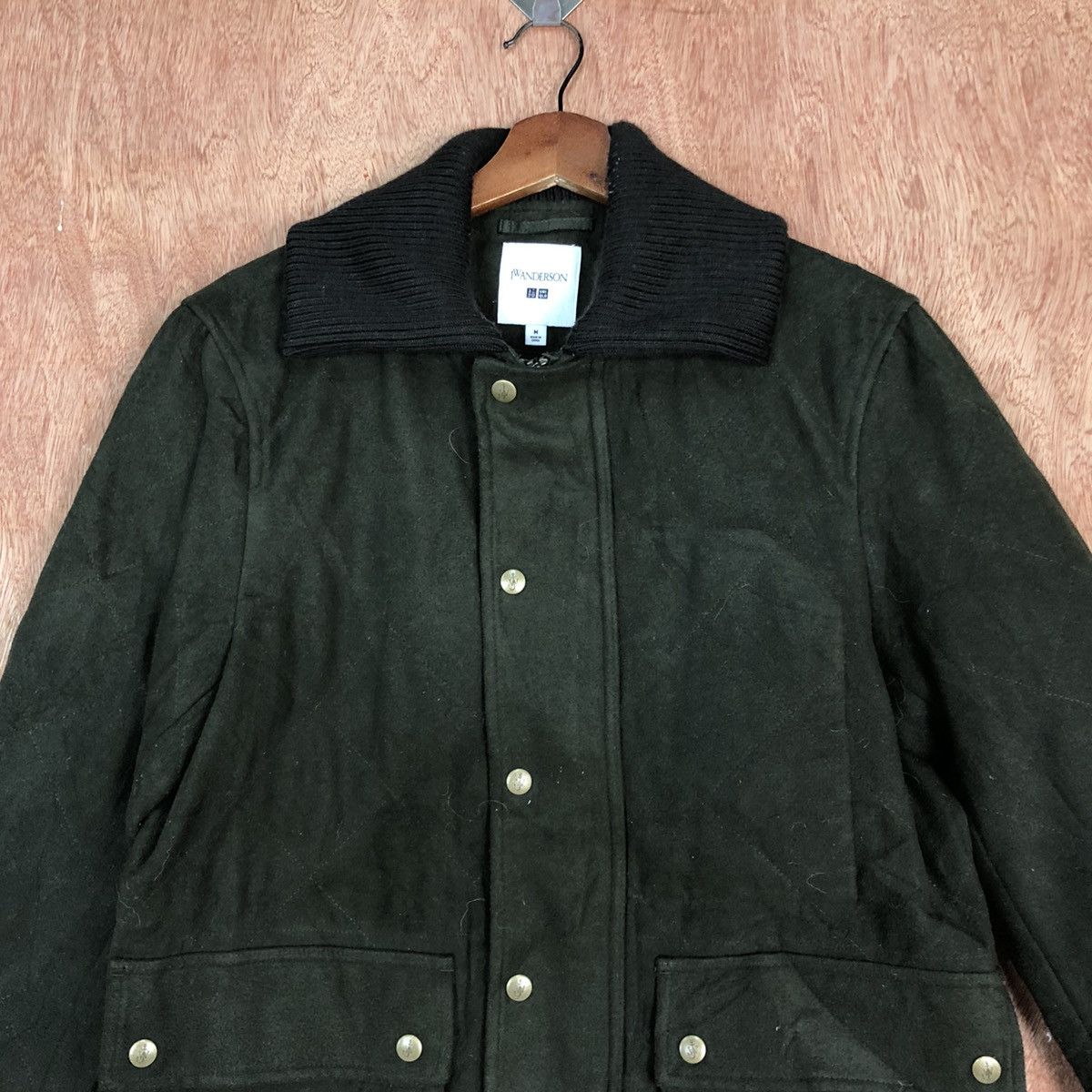JW Anderson × Uniqlo Uniqlo J.W.Anderson Quilted Wool Blended Parka Jacket Size US M / EU 48-50 / 2 - 9 Thumbnail