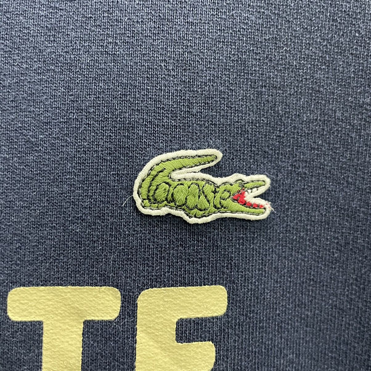 Lacoste × Vintage 💥 Lacoste Crewneck Big Spellout Sweatshirt Size US M / EU 48-50 / 2 - 6 Thumbnail