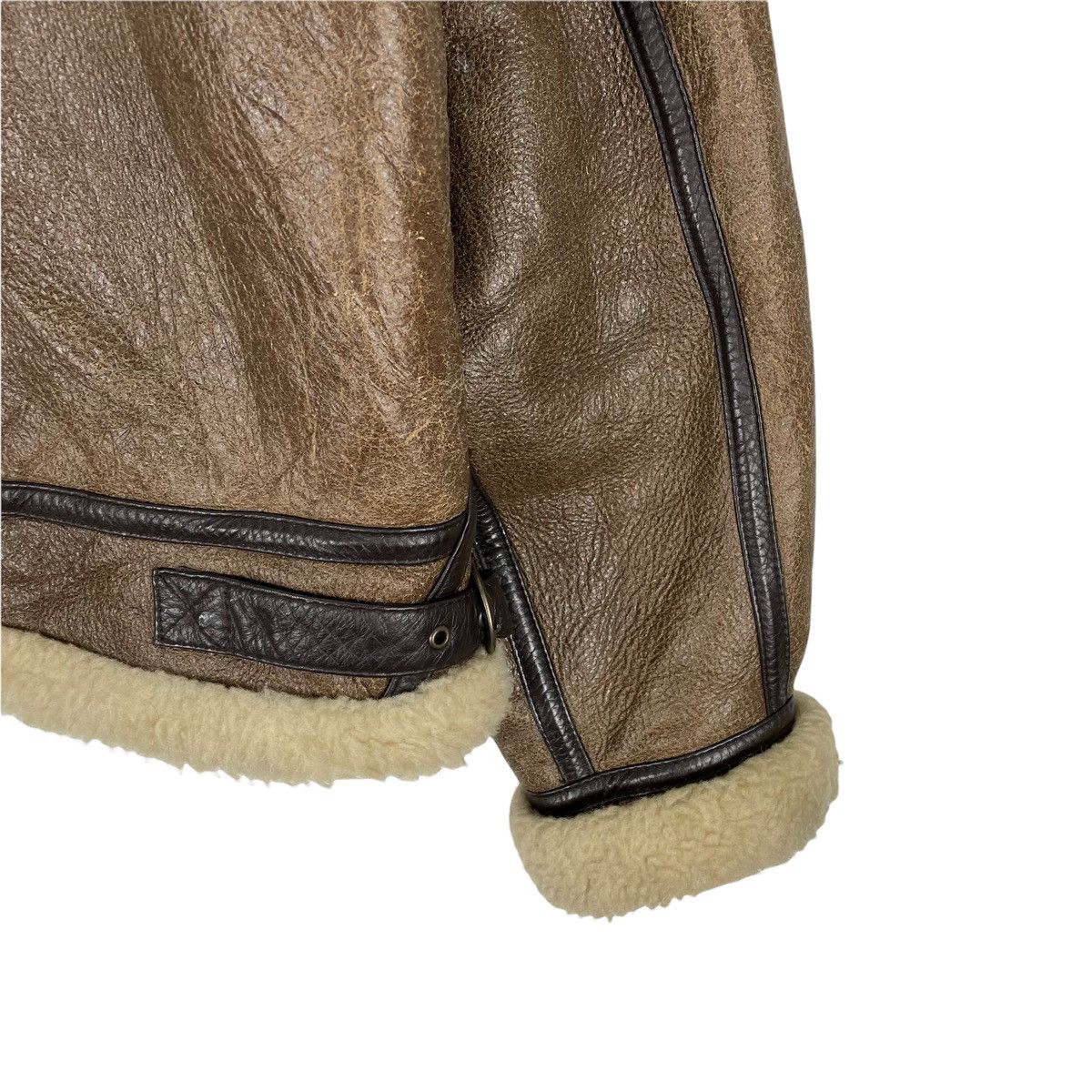 Genuine Leather ❄️MILITARY CLOTHING TYPE B3 LEATHER JACKET Size US M / EU 48-50 / 2 - 7 Thumbnail