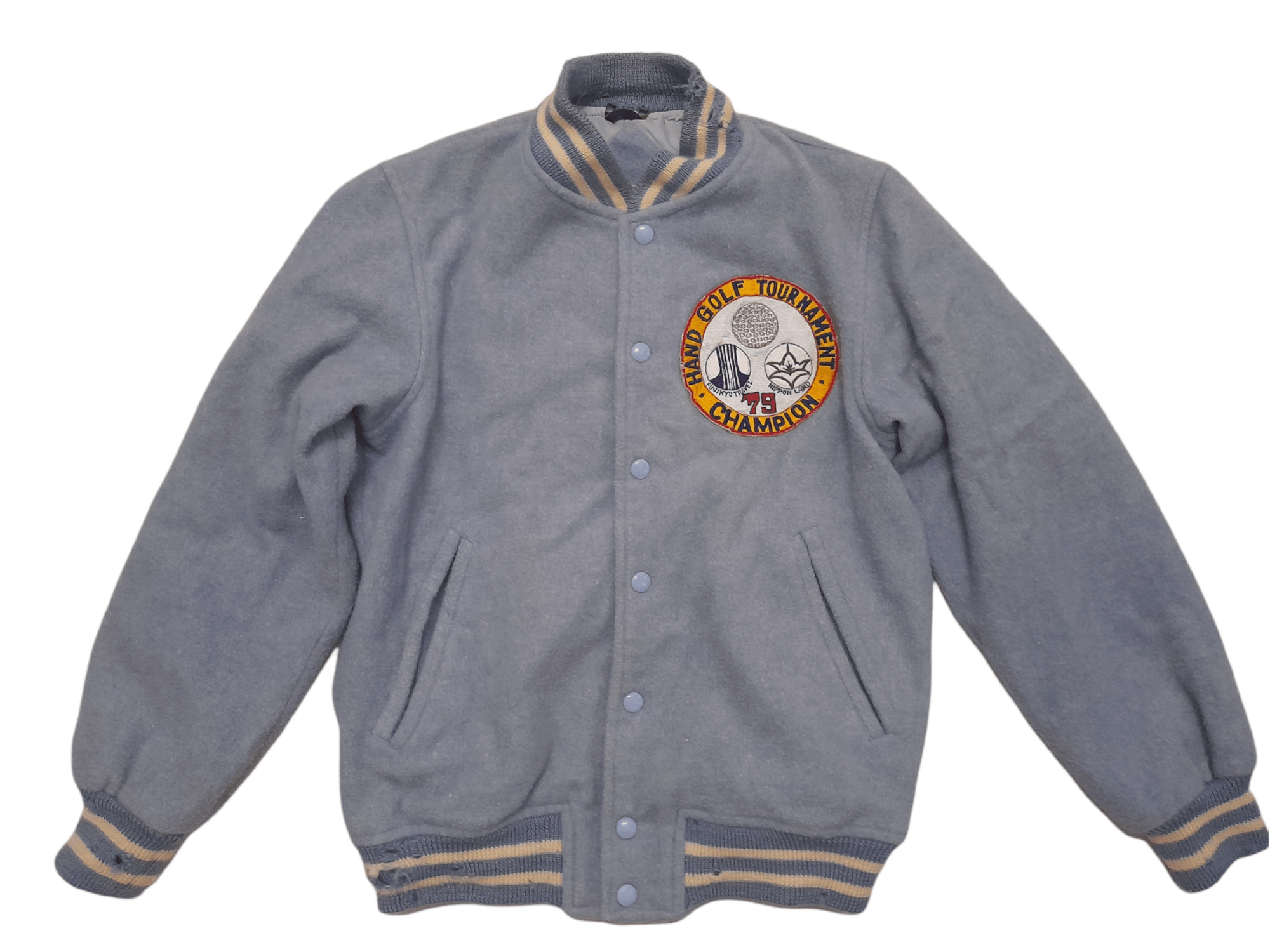 Champion × Vintage 70s Stadium Jacket Champion Varsity Jacket (D779) Size US M / EU 48-50 / 2 - 1 Thumbnail
