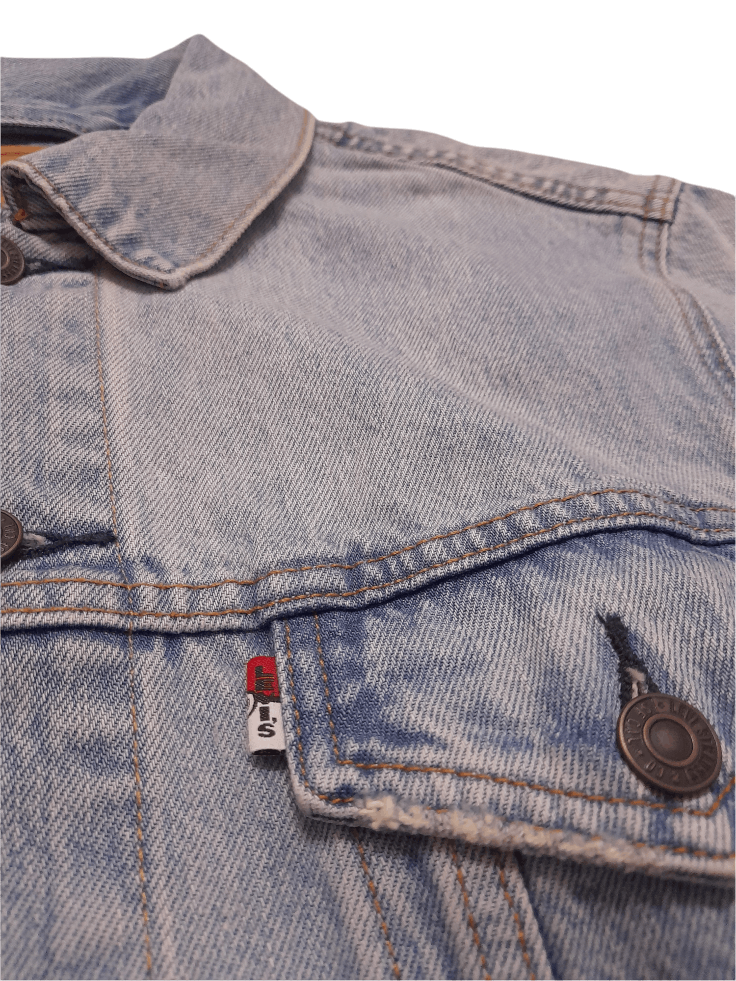 Levi's × Pokemon Levis Big E x Pokemon Anime Trucker Denim Jacket (D773A) Size US L / EU 52-54 / 3 - 8 Thumbnail