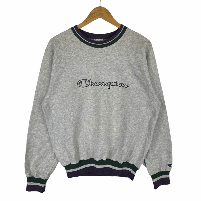 Vintage Vintage 90s CHAMPION REVERSE WEAVE Embroidery Script Ringer ...