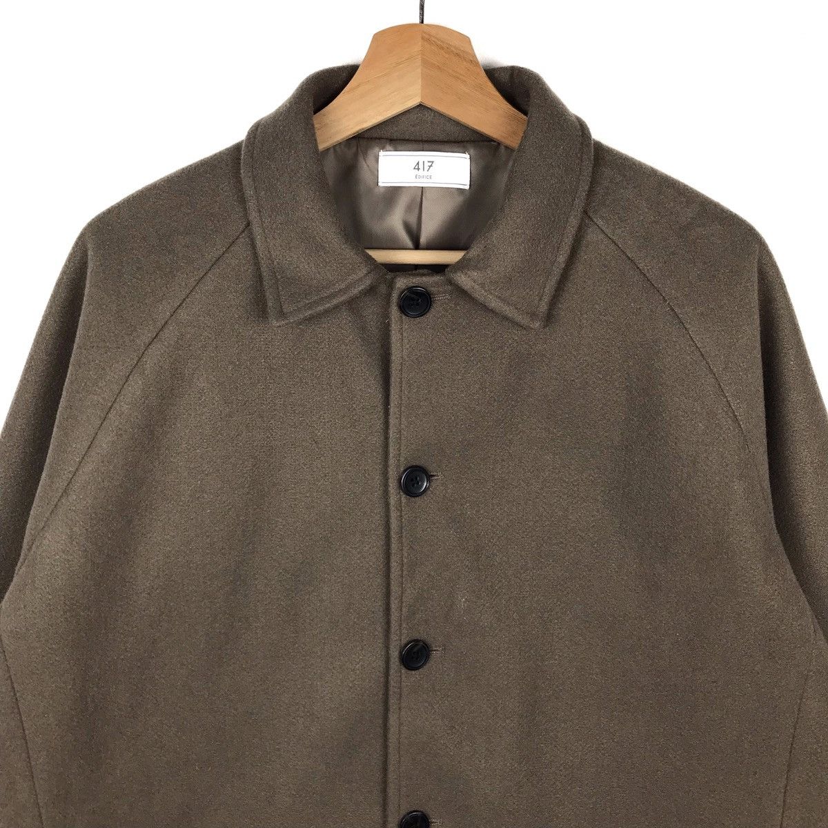 Edifice Japan × Japanese Brand × Vintage Vintage 417 Edifice Brown Jacket Size US L / EU 52-54 / 3 - 4 Thumbnail
