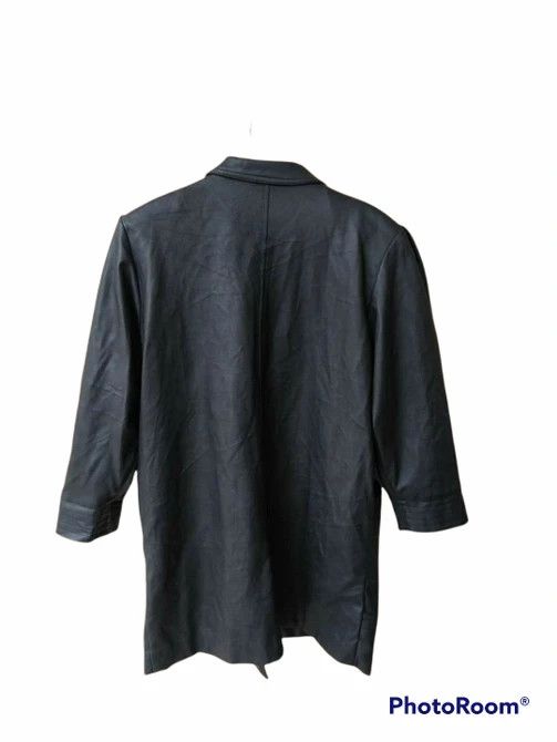 Branded Leather 90s Chardonne Tastefu Lattier Leather Double Breasted Size US L / EU 52-54 / 3 - 5 Thumbnail