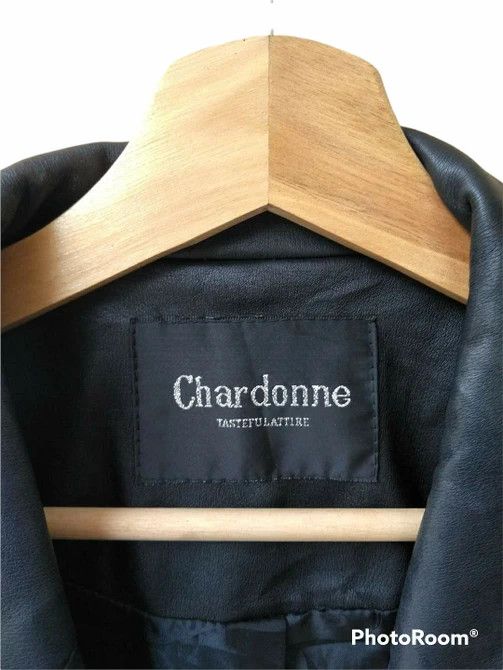 Branded Leather 90s Chardonne Tastefu Lattier Leather Double Breasted Size US L / EU 52-54 / 3 - 7 Thumbnail