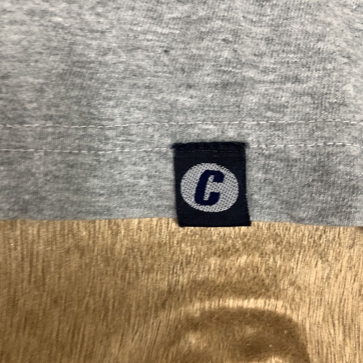 Mickey Mouse × The Letters Vintage 90s MICKEYMOUSE Letterman Raglan Summer Surf Tshirt Size US L / EU 52-54 / 3 - 8 Thumbnail
