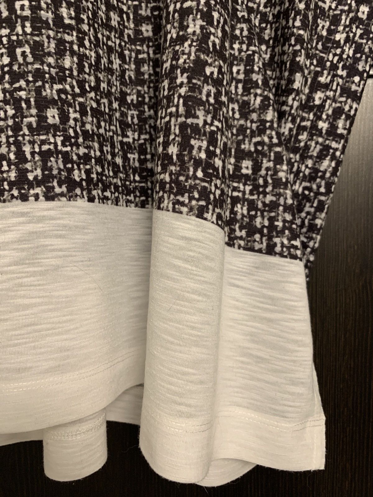 Issey Miyake Printed t-shirt with abstract check Size US L / EU 52-54 / 3 - 2 Thumbnail