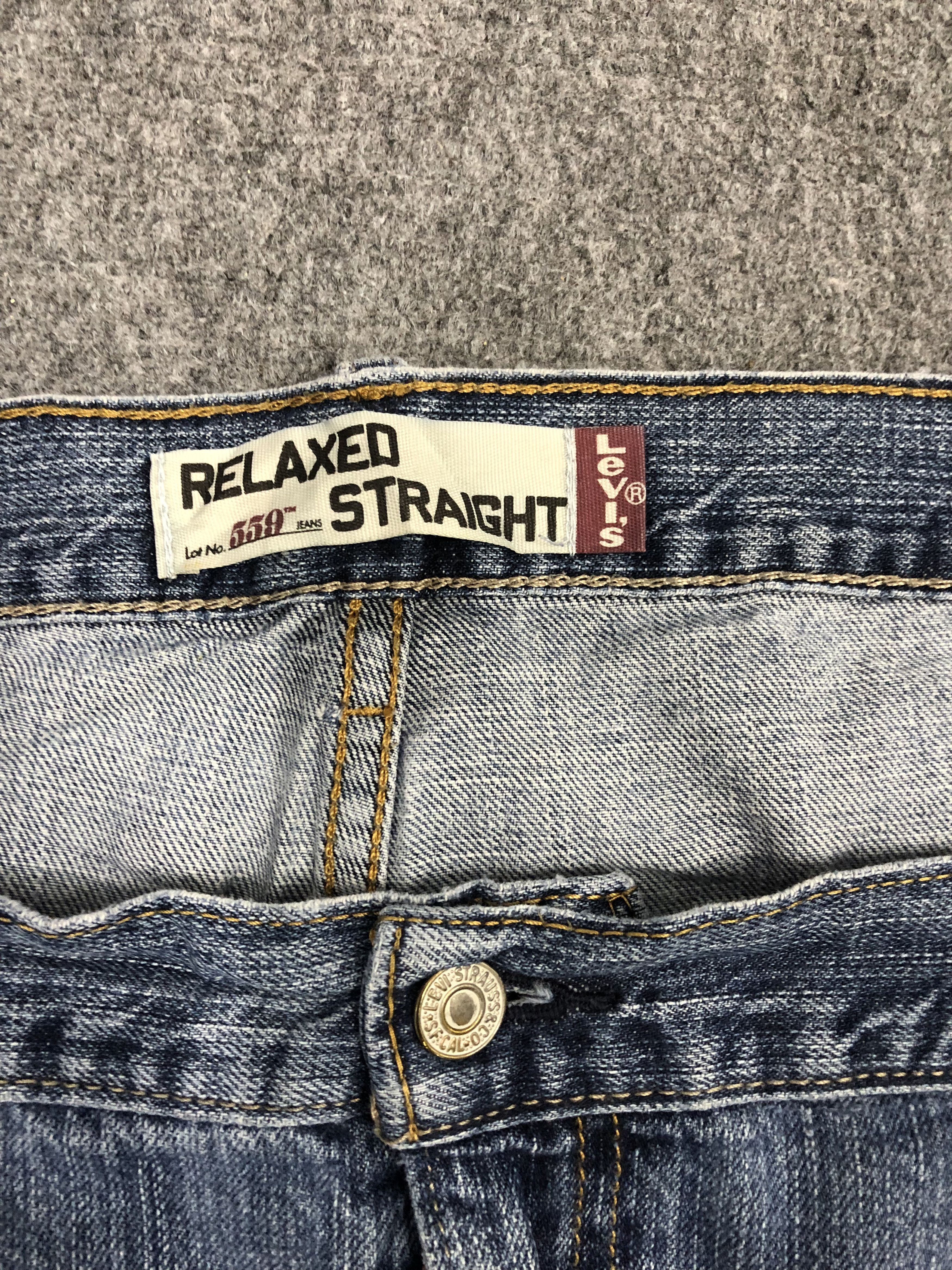 Levi's Vintage Levis 559 Denim DP1230 Size US 44 / EU 60 - 5 Thumbnail