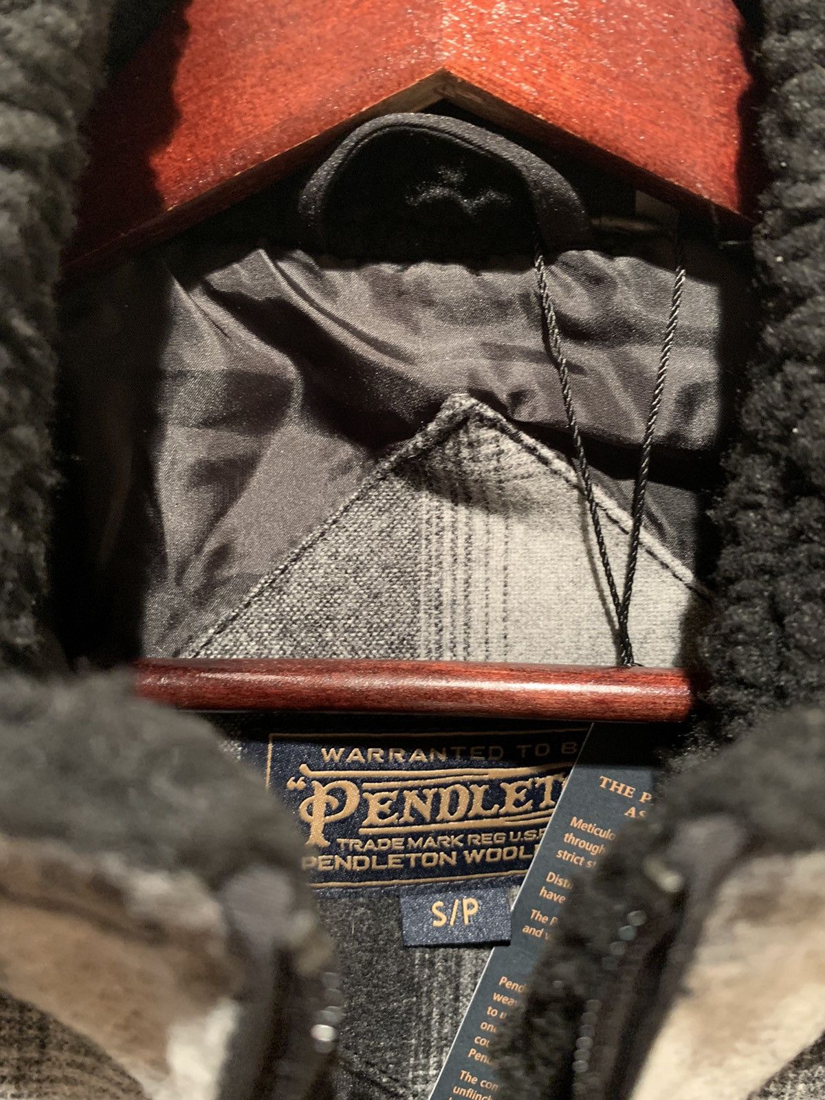 Designer × Pendleton *RARE* New Pendleton Plaid Wool Blend Fleece Jacket - S & M Size US S / EU 44-46 / 1 - 5 Thumbnail