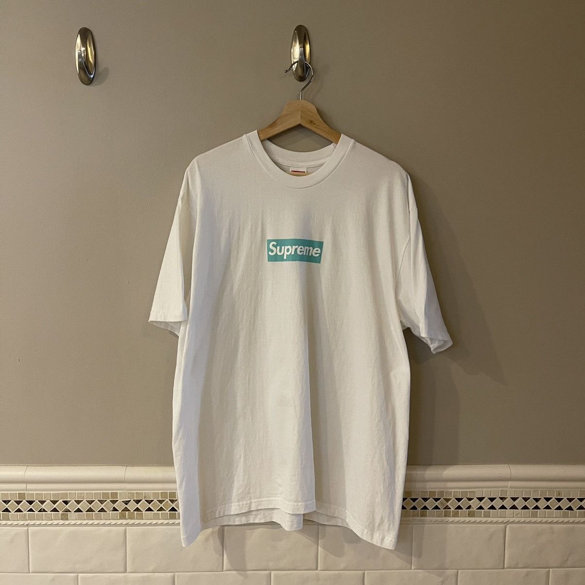 Supreme Supreme Tiffany & Co. Box Logo Tee | Grailed