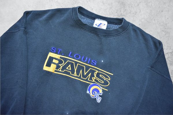 St. Louis Rams Sweatshirt X-large Vintage Y2K Super Bowl Los -   Israel