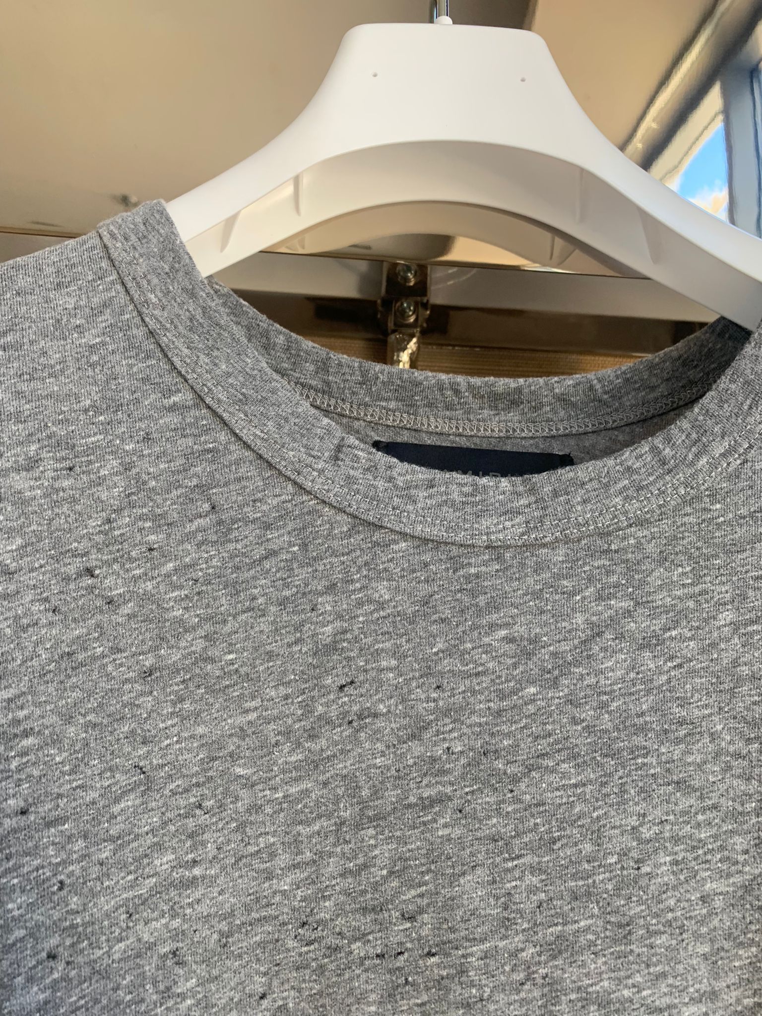 Amiri Shotgun Distressed Tee Size US M / EU 48-50 / 2 - 7 Thumbnail