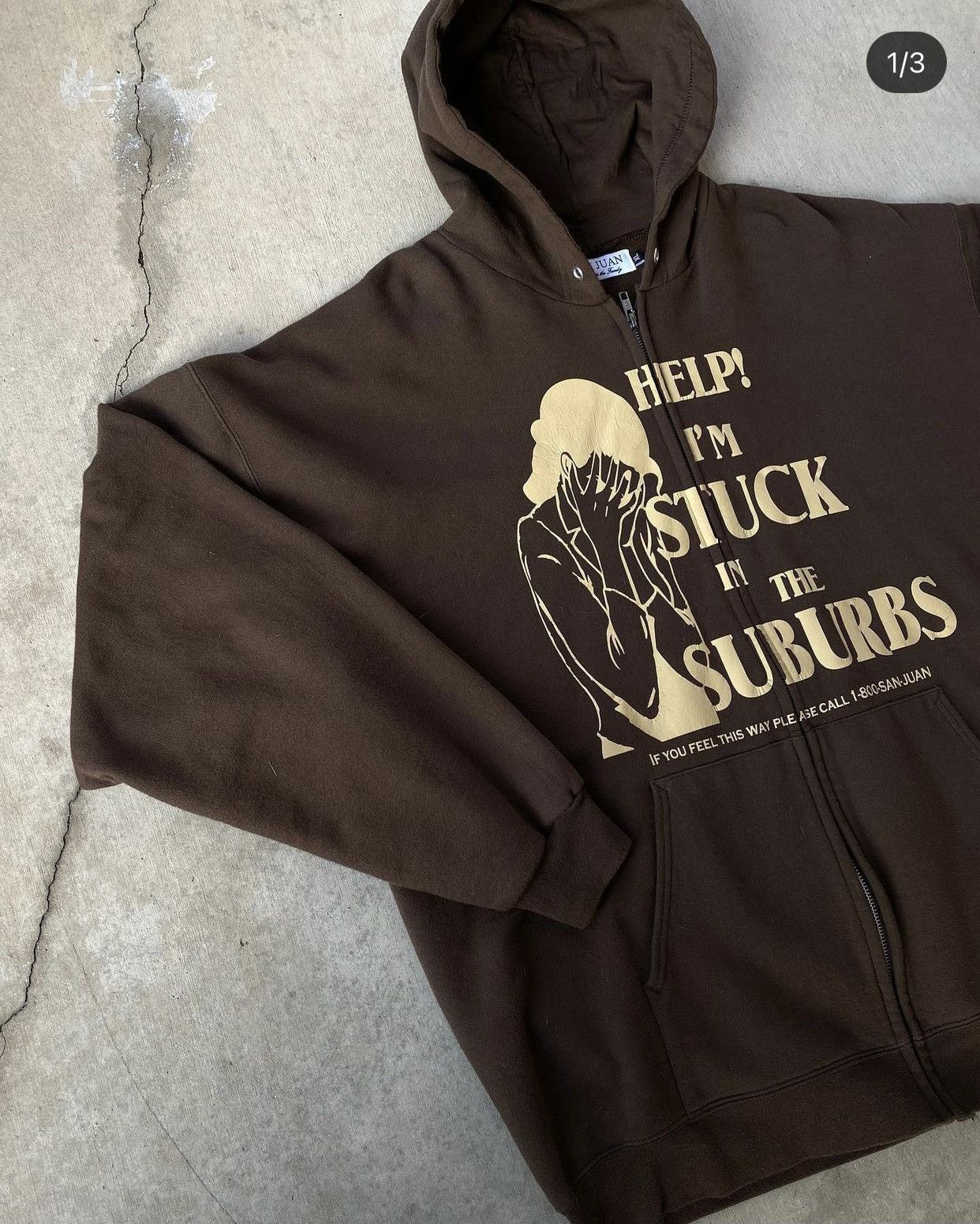 Stuck in the suburbs hoodie new arrivals