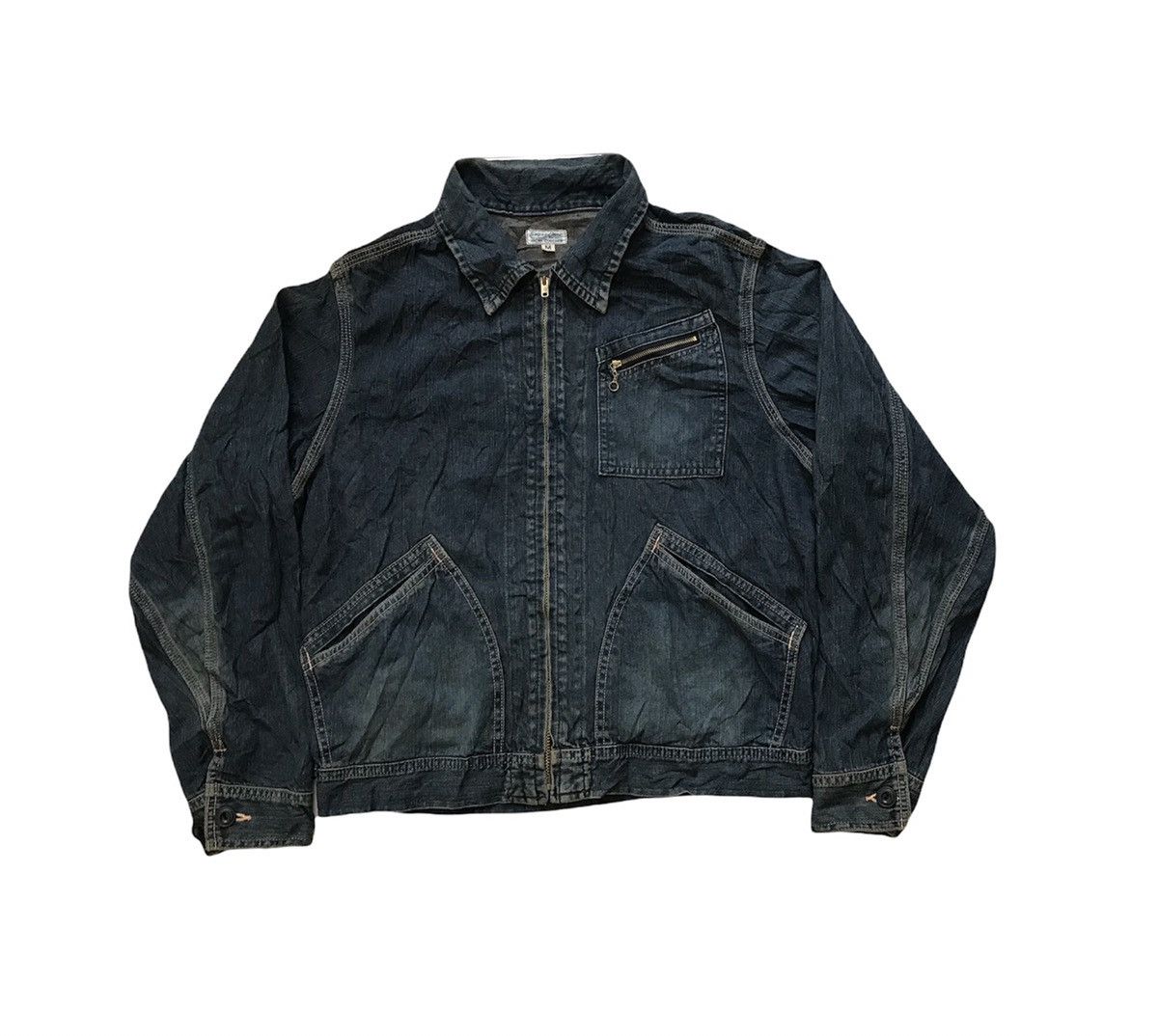 Sugar Cane × Toyo Enterprises × Vintage Vintage Sugar Cane Denim Jacket Size US M / EU 48-50 / 2 - 1 Thumbnail