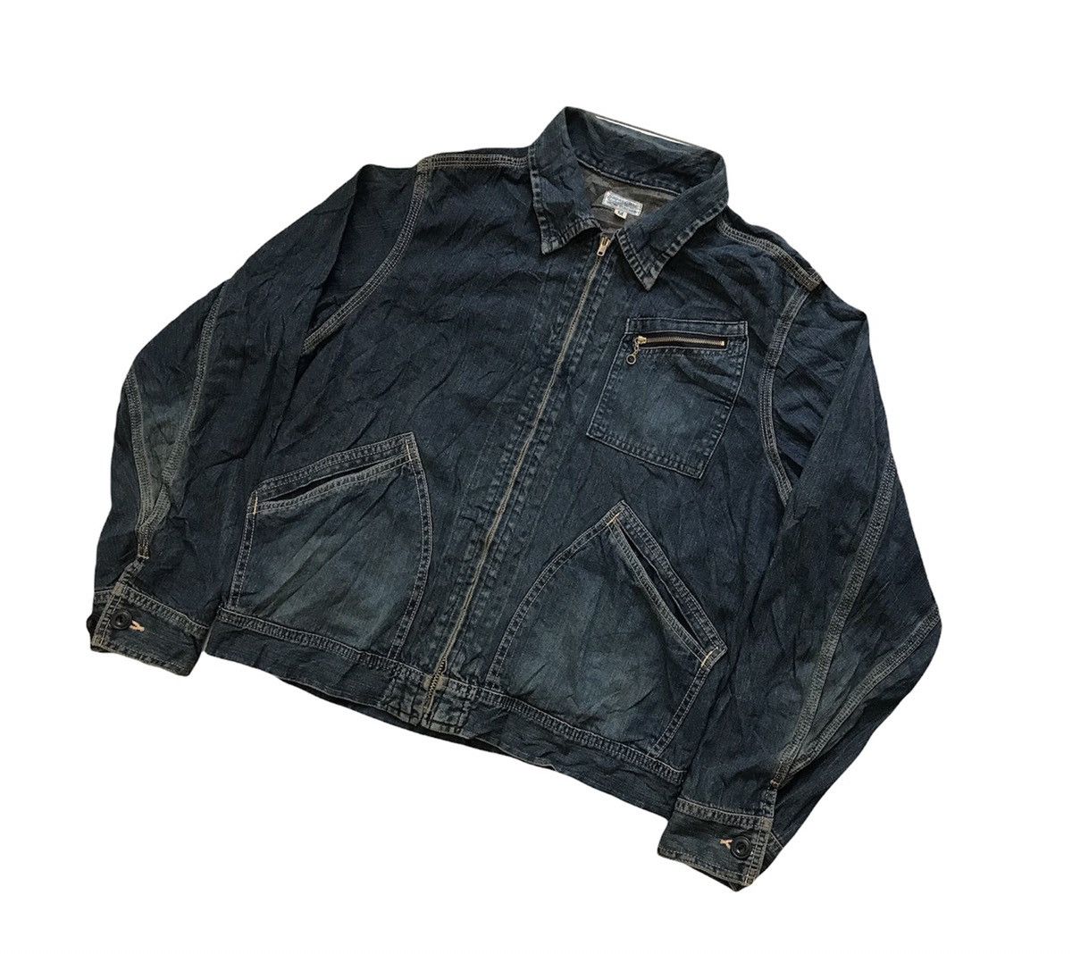Sugar Cane × Toyo Enterprises × Vintage Vintage Sugar Cane Denim Jacket Size US M / EU 48-50 / 2 - 2 Thumbnail