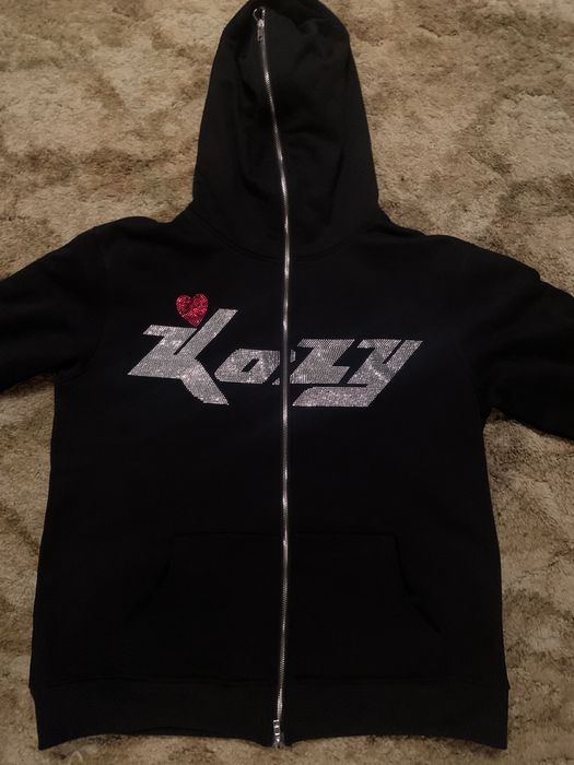 Streetwear Kozy Full Zip up Rhinestone | Grailed