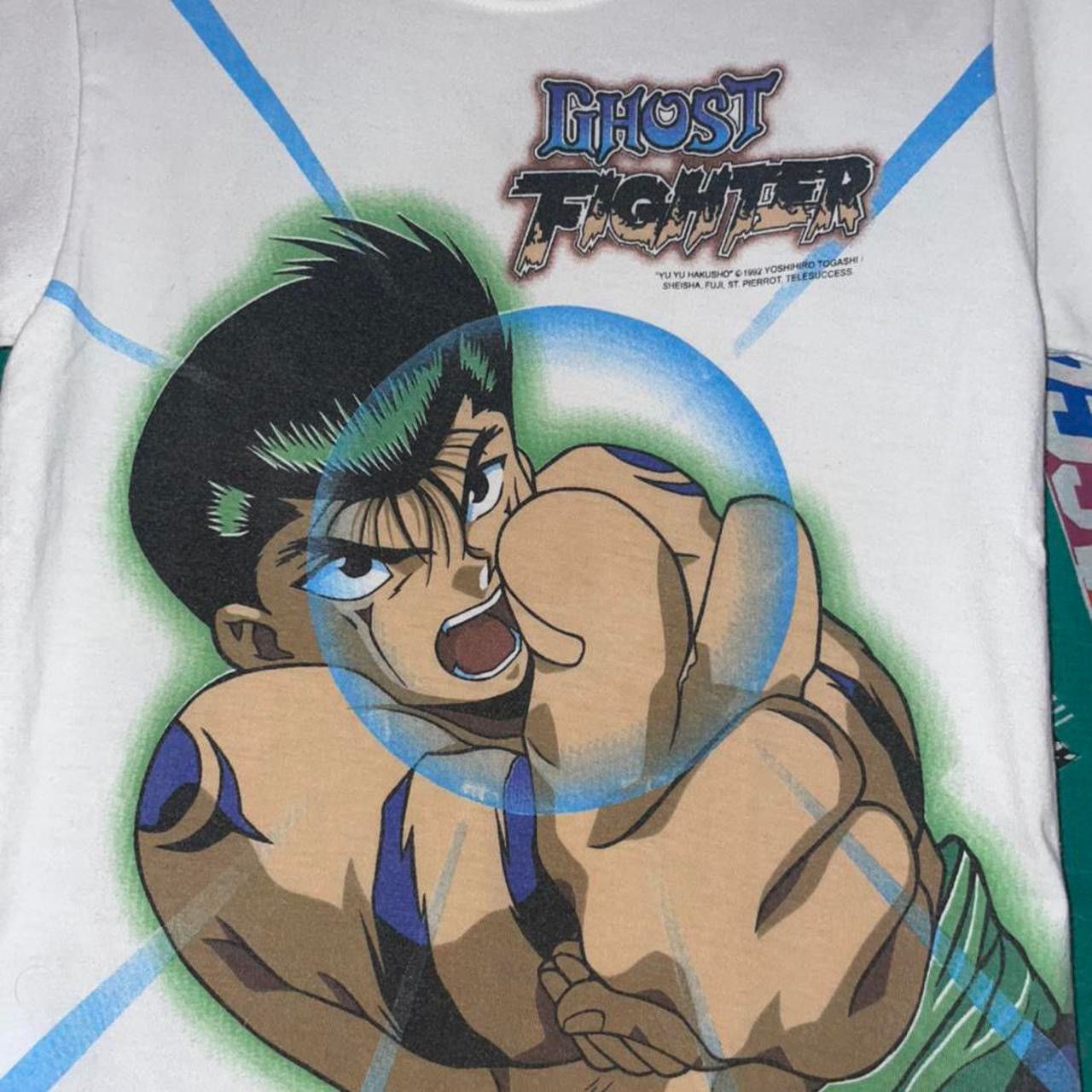 Anime 1992 Yu Yu Hakusho Yusuke Spirit Gun Y2k 90s anime cartoon Size US XS / EU 42 / 0 - 1 Thumbnail