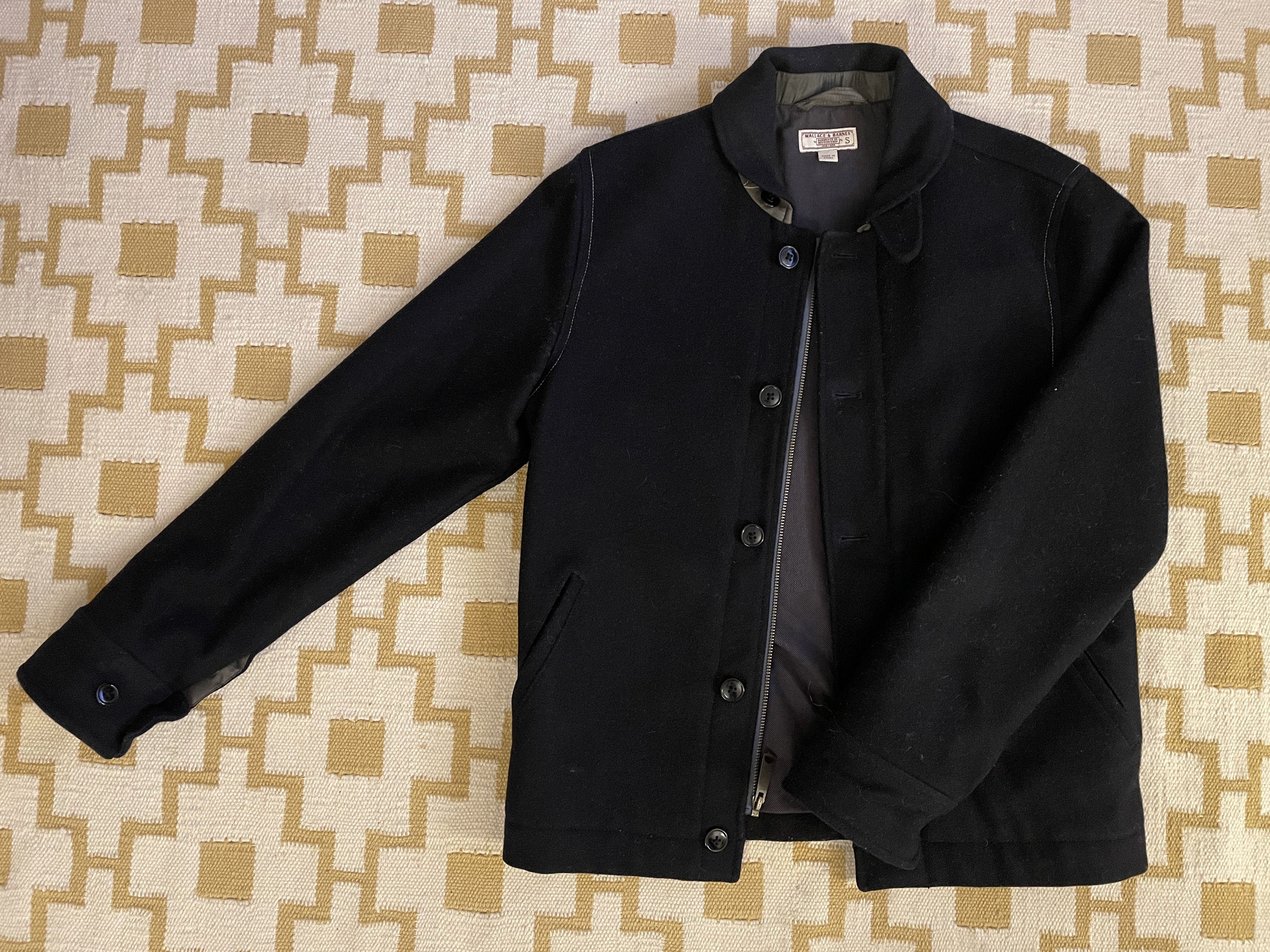 Parka Nordique J.Crew Wallace & Barnes Dents De Scie Primaloft - Taille S Bleu, Occasion