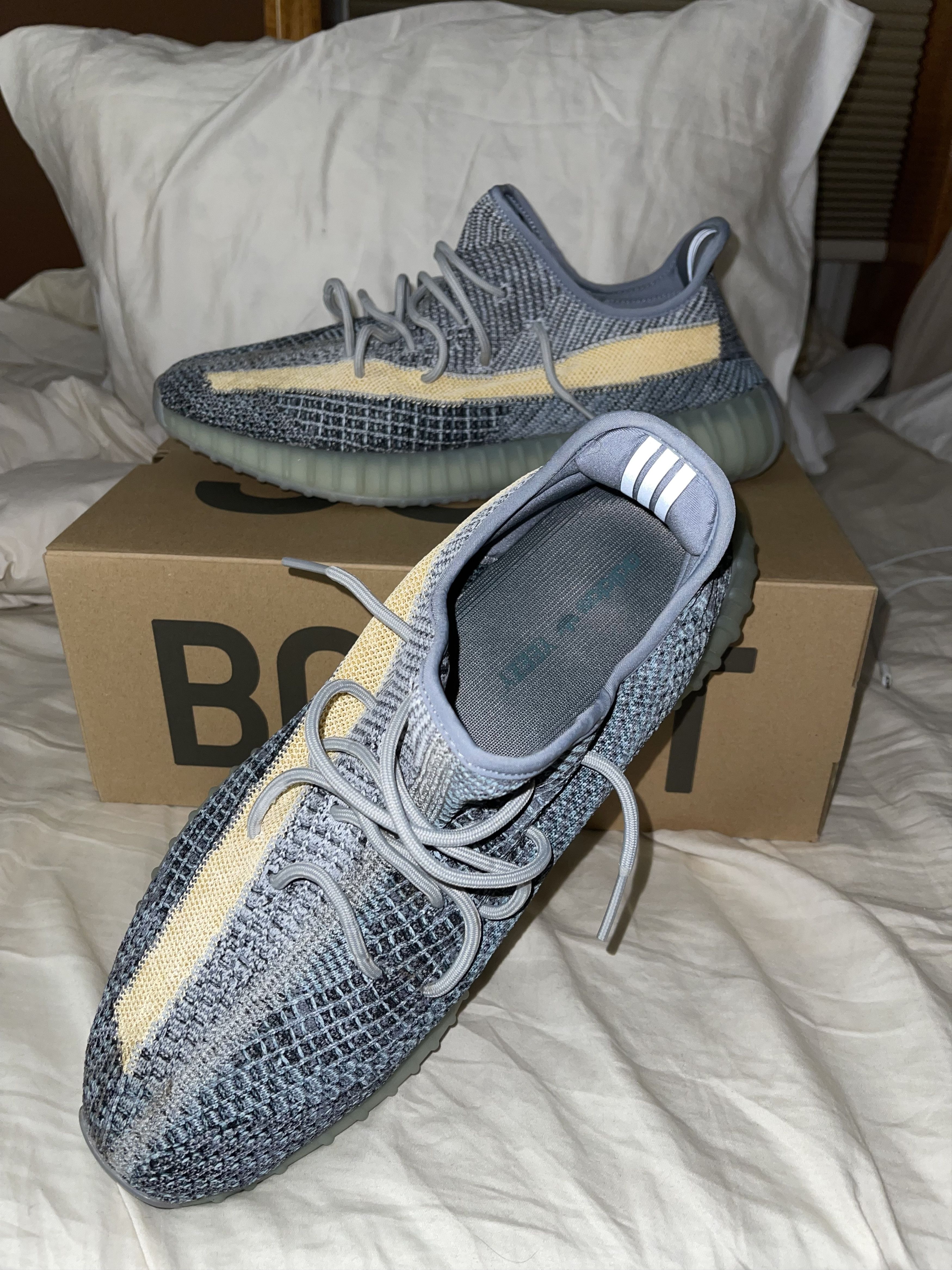 Yeezy 350 V2 - Ash Blue SIZE 15