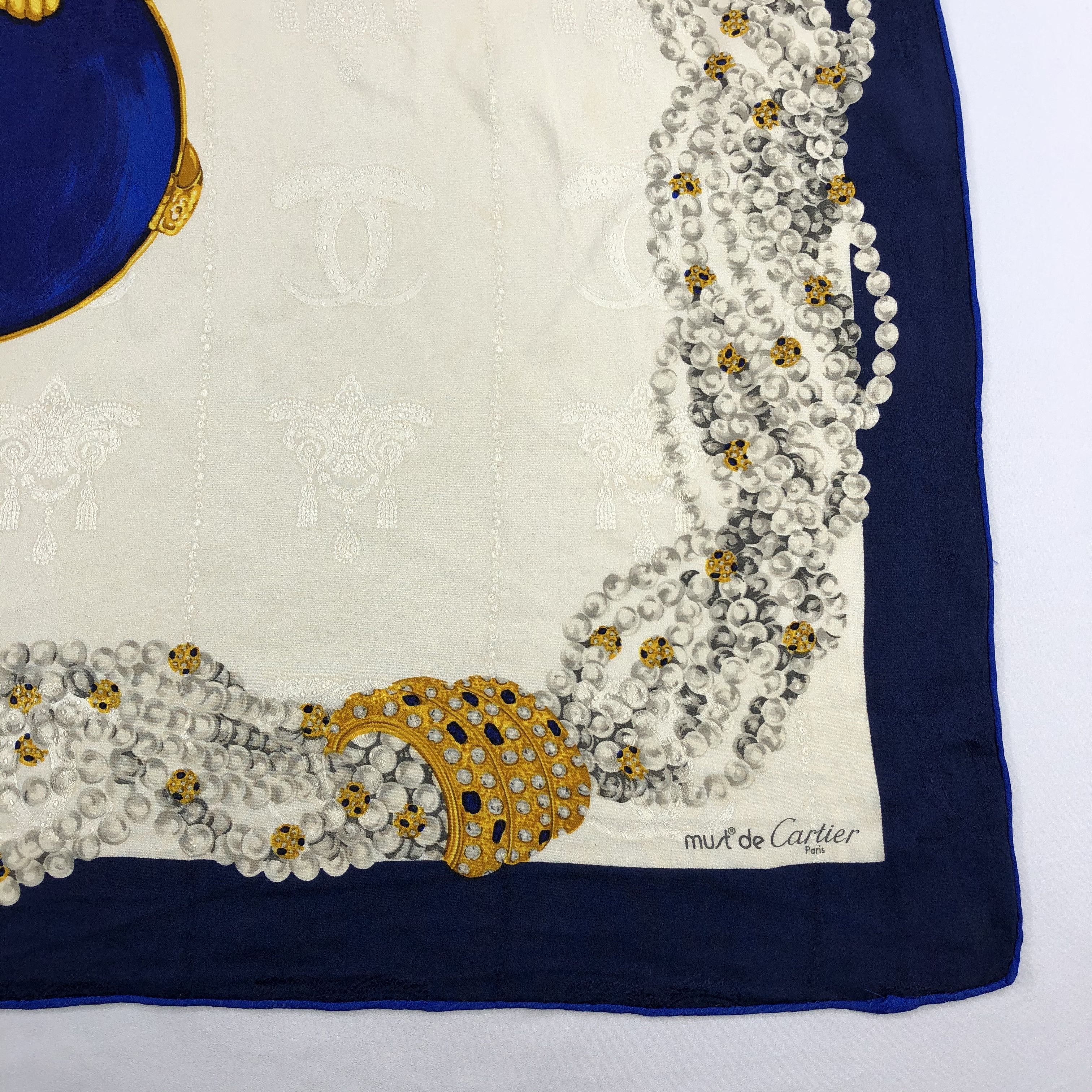 Vintage Cartier Silk Scarf