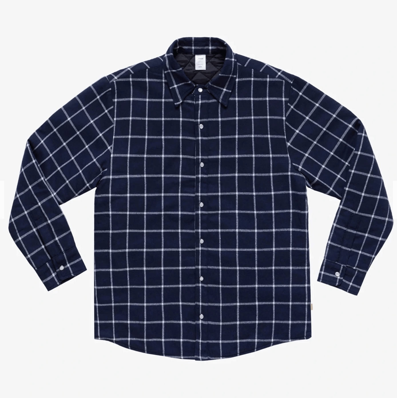 JJJJound JJJJound Quilted Snap Jacket - Navy Size US L / EU 52-54 / 3 - 1 Thumbnail