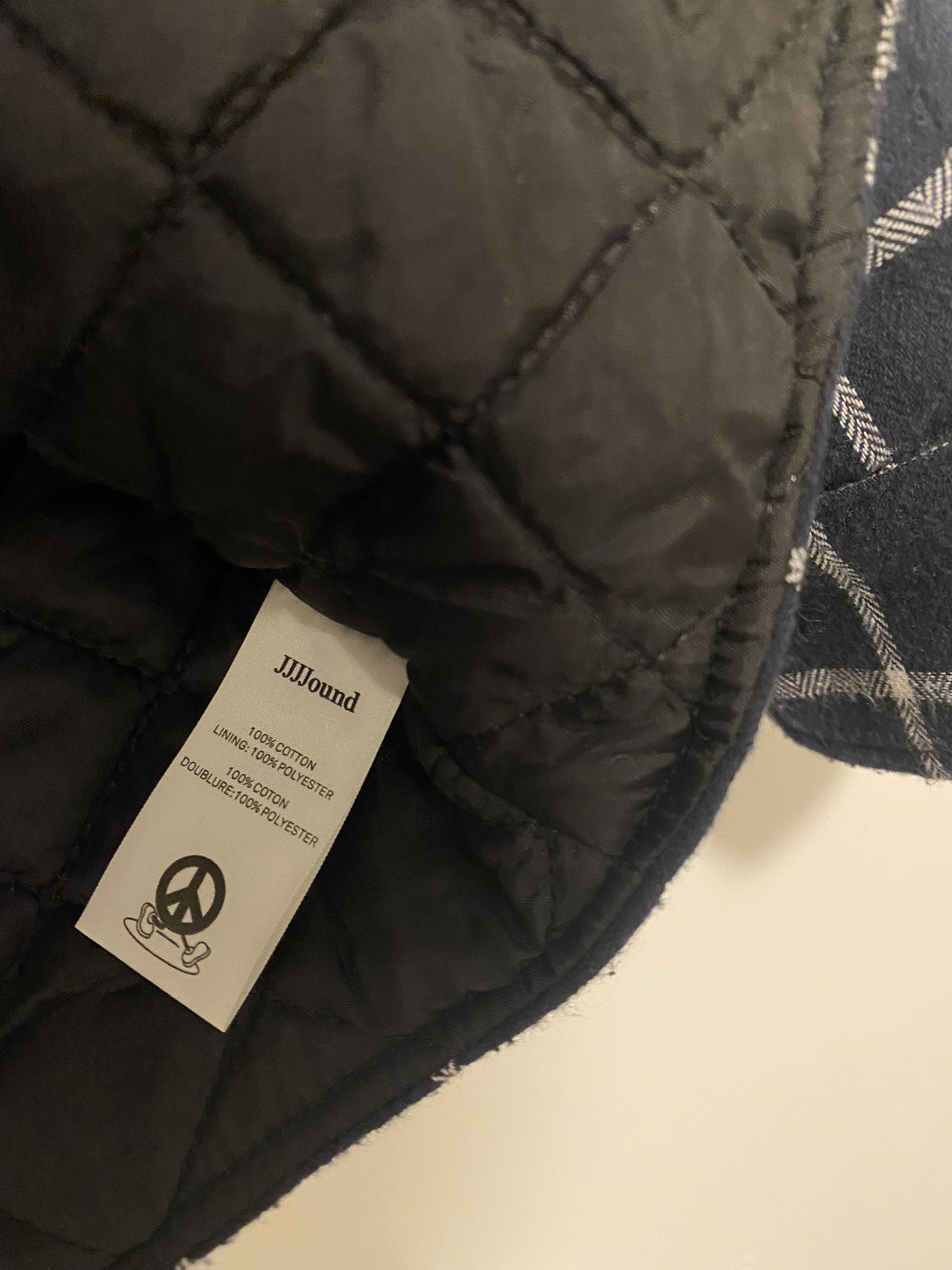 JJJJound JJJJound Quilted Snap Jacket - Navy Size US L / EU 52-54 / 3 - 4 Thumbnail