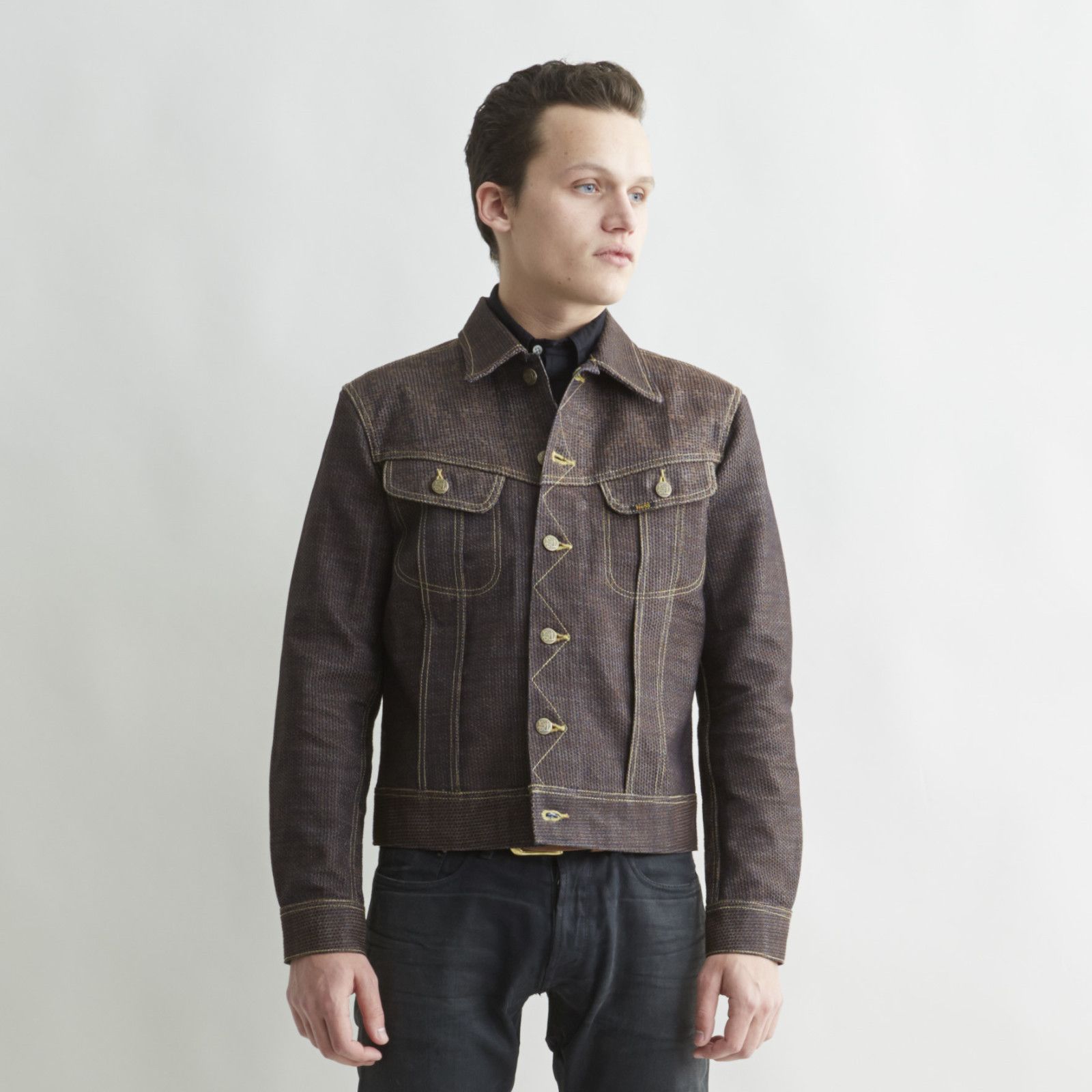 Kapital × Kapital Kountry Size 38- CENTURY DENIM WESTERNER BROWN