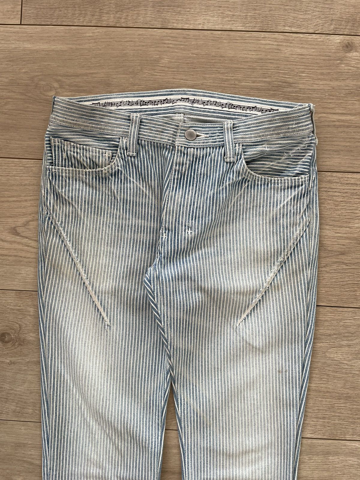 Number (N)ine SS08 Hickory Denim Size US 28 / EU 44 - 2 Thumbnail