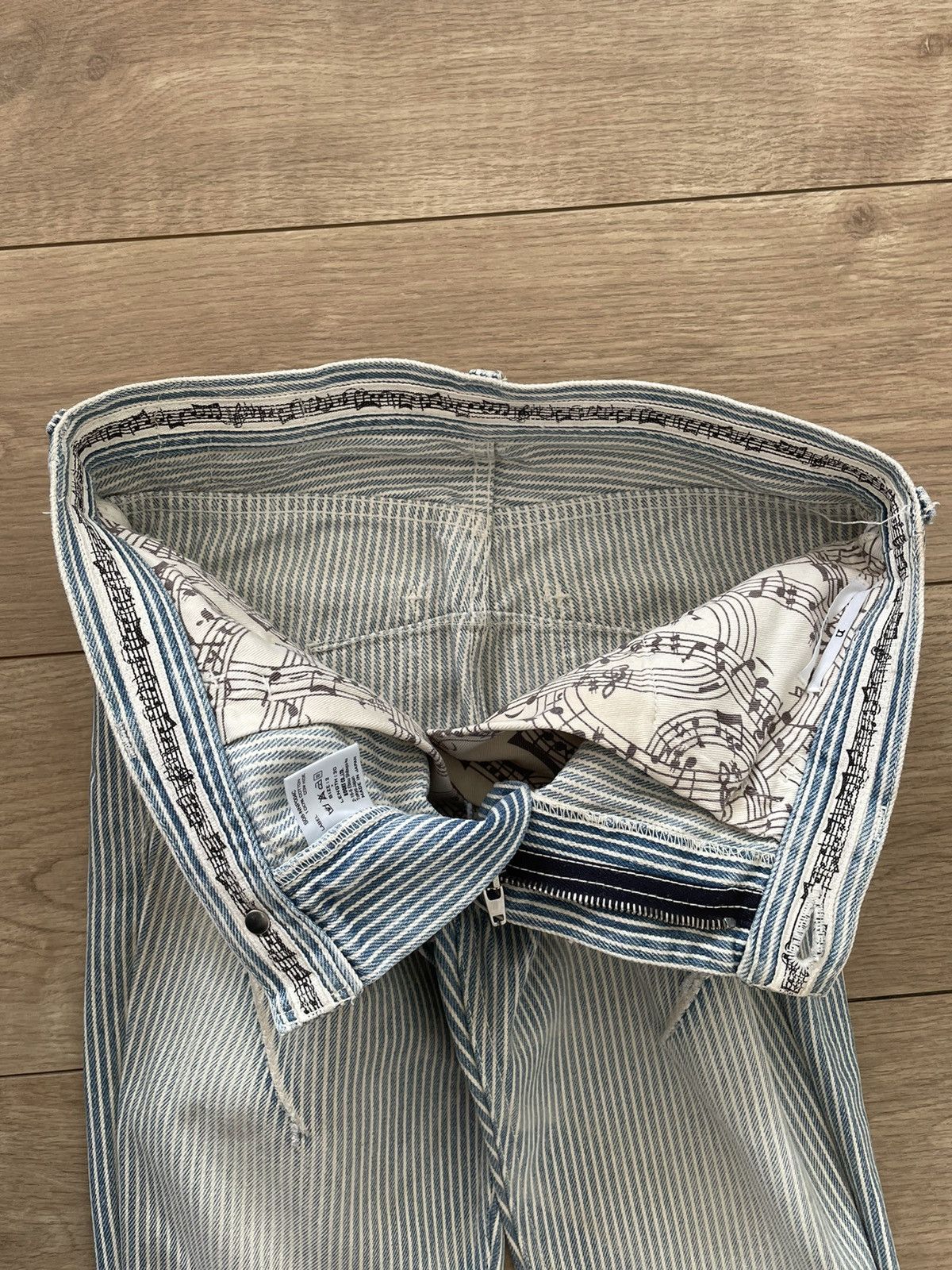 Number (N)ine SS08 Hickory Denim Size US 28 / EU 44 - 7 Thumbnail