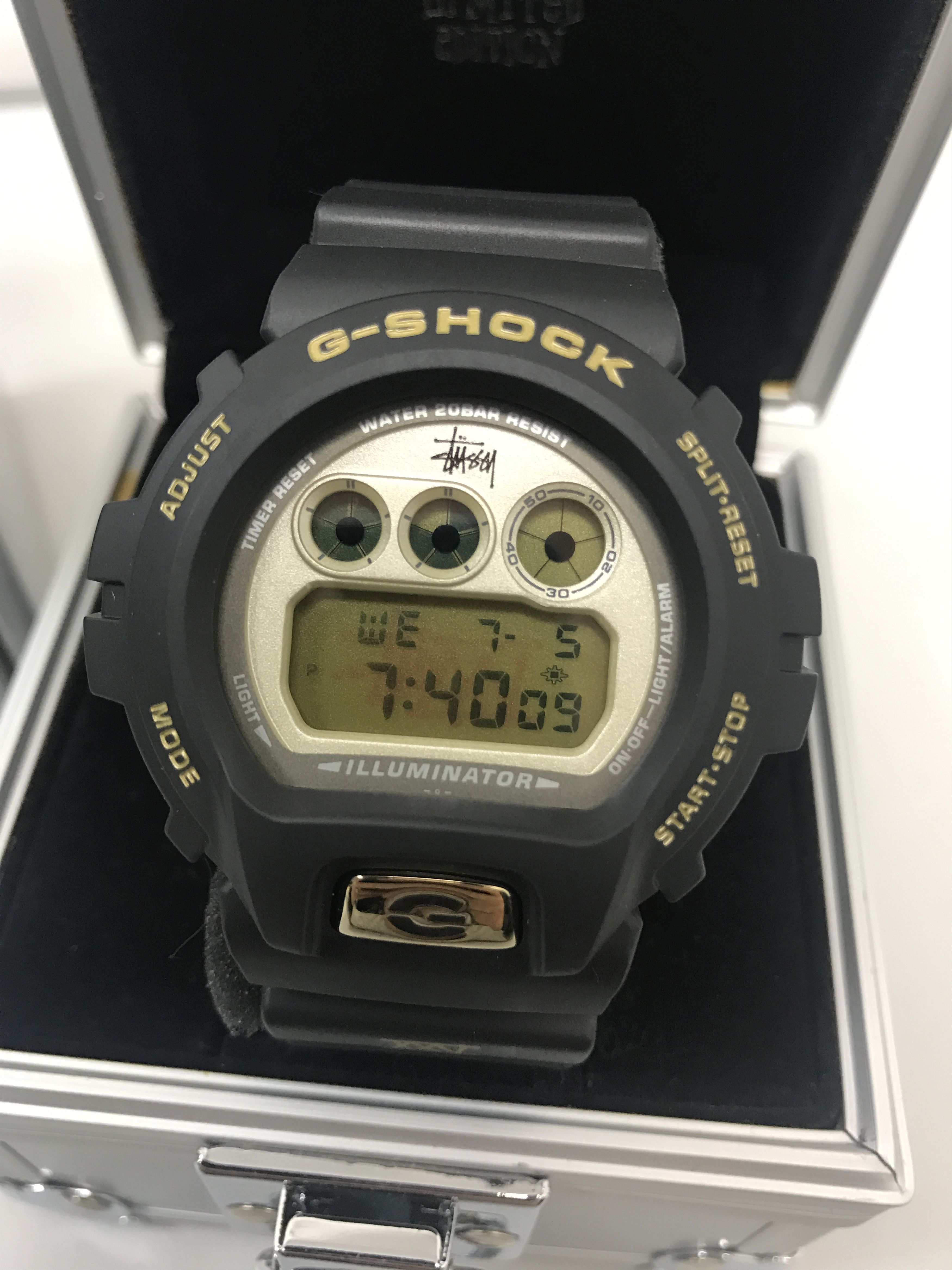 Stussy Casio G Shock x STUSSY XXV 25 Anniversary DW-6900 Limited 