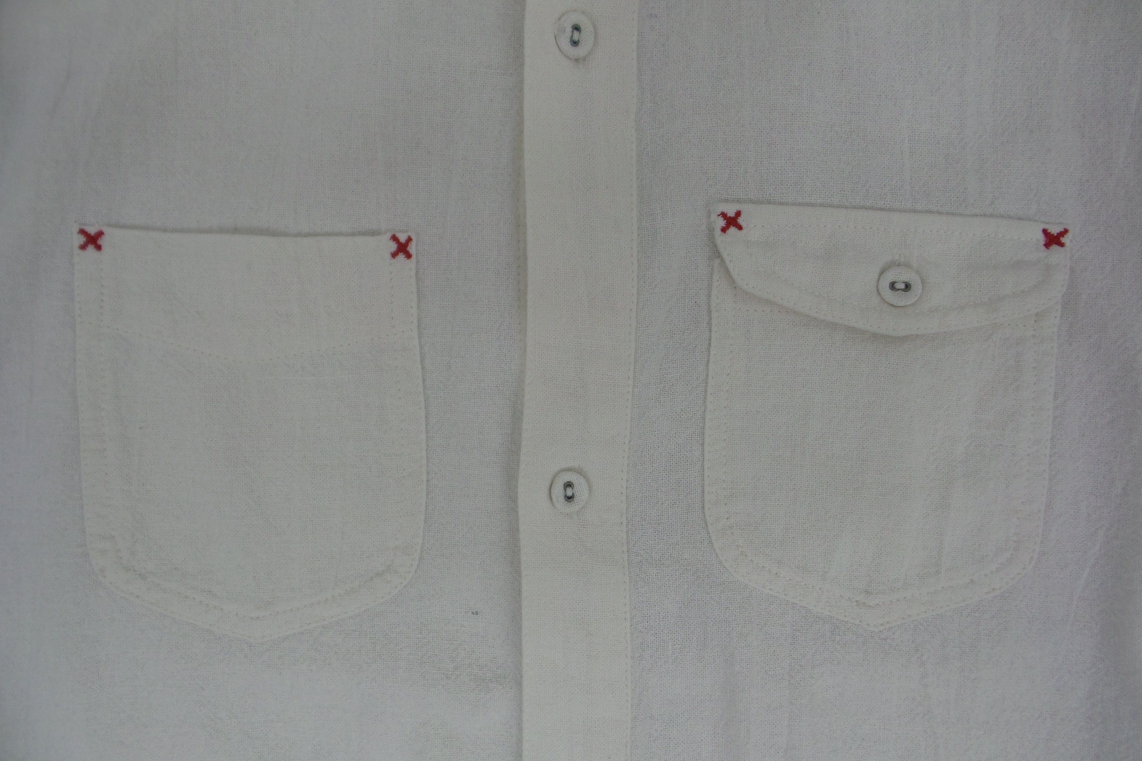 Eternal × Japanese Brand Eternal Double Pockets Long Sleeves Shirts Size US L / EU 52-54 / 3 - 4 Thumbnail