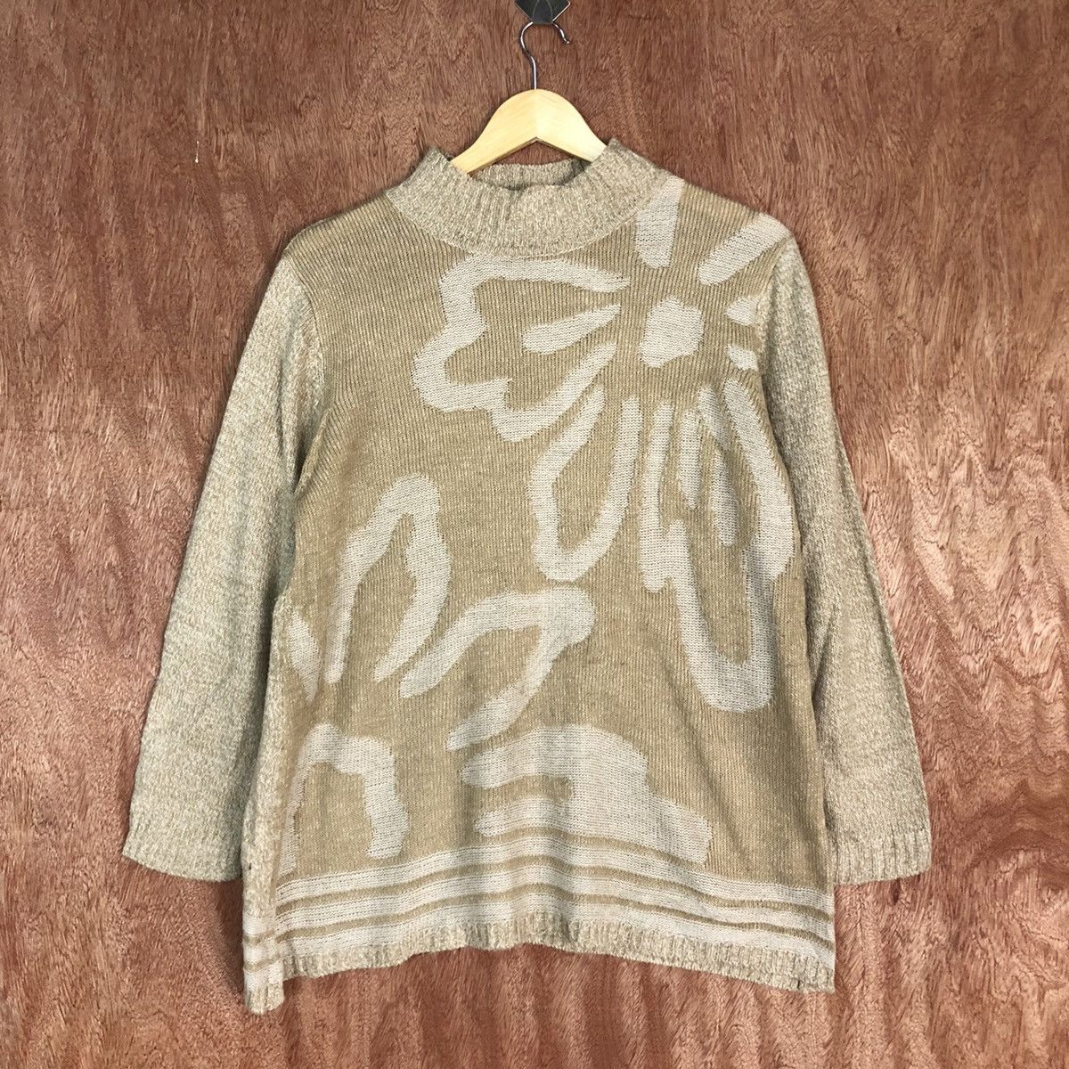 Homespun Knitwear DLL Belee Club Brown Long Knitwear #c583 Size US M / EU 48-50 / 2 - 3 Thumbnail
