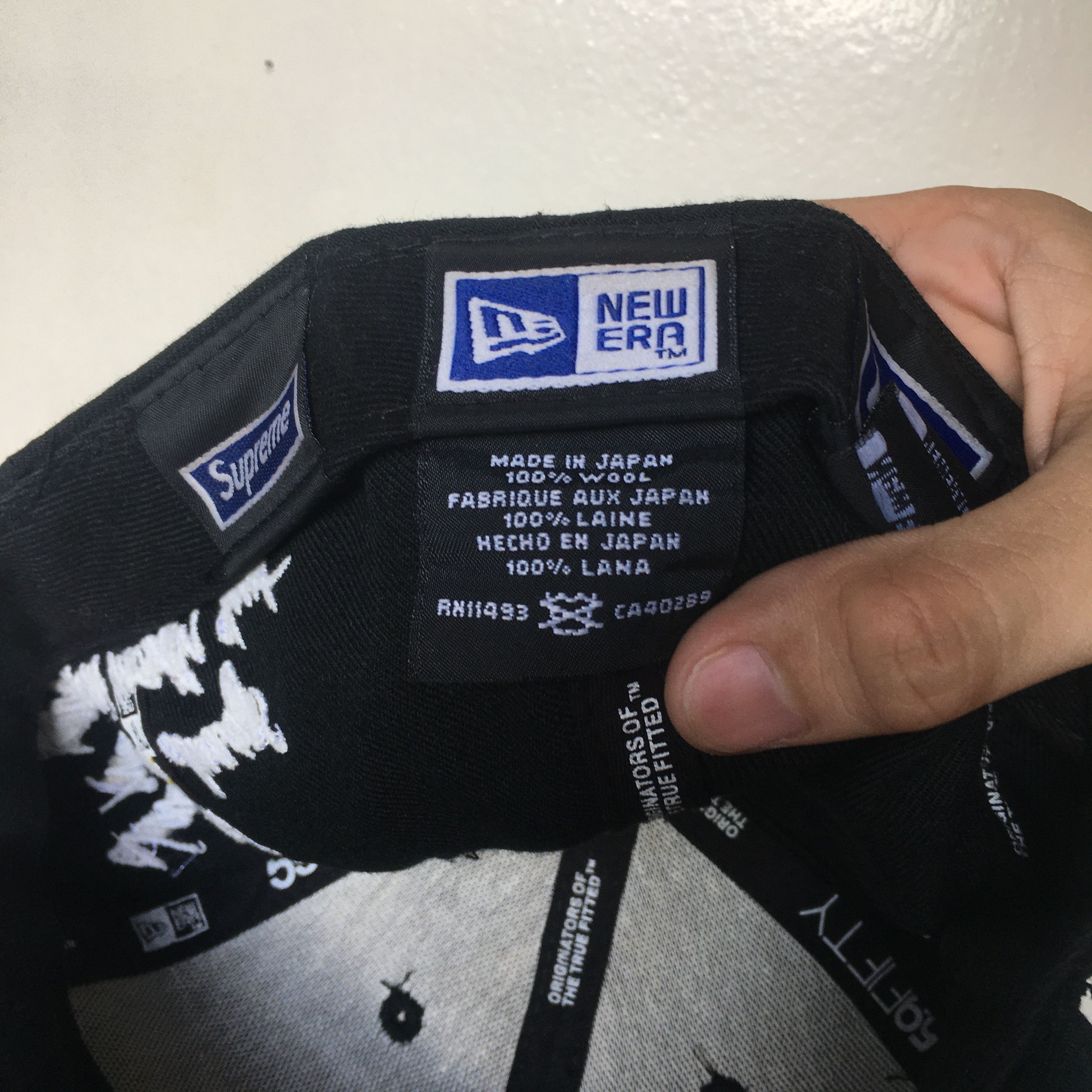 New Era × Supreme Supreme New Era Godfellas "Never Rat" 06' Size ONE SIZE - 8 Thumbnail
