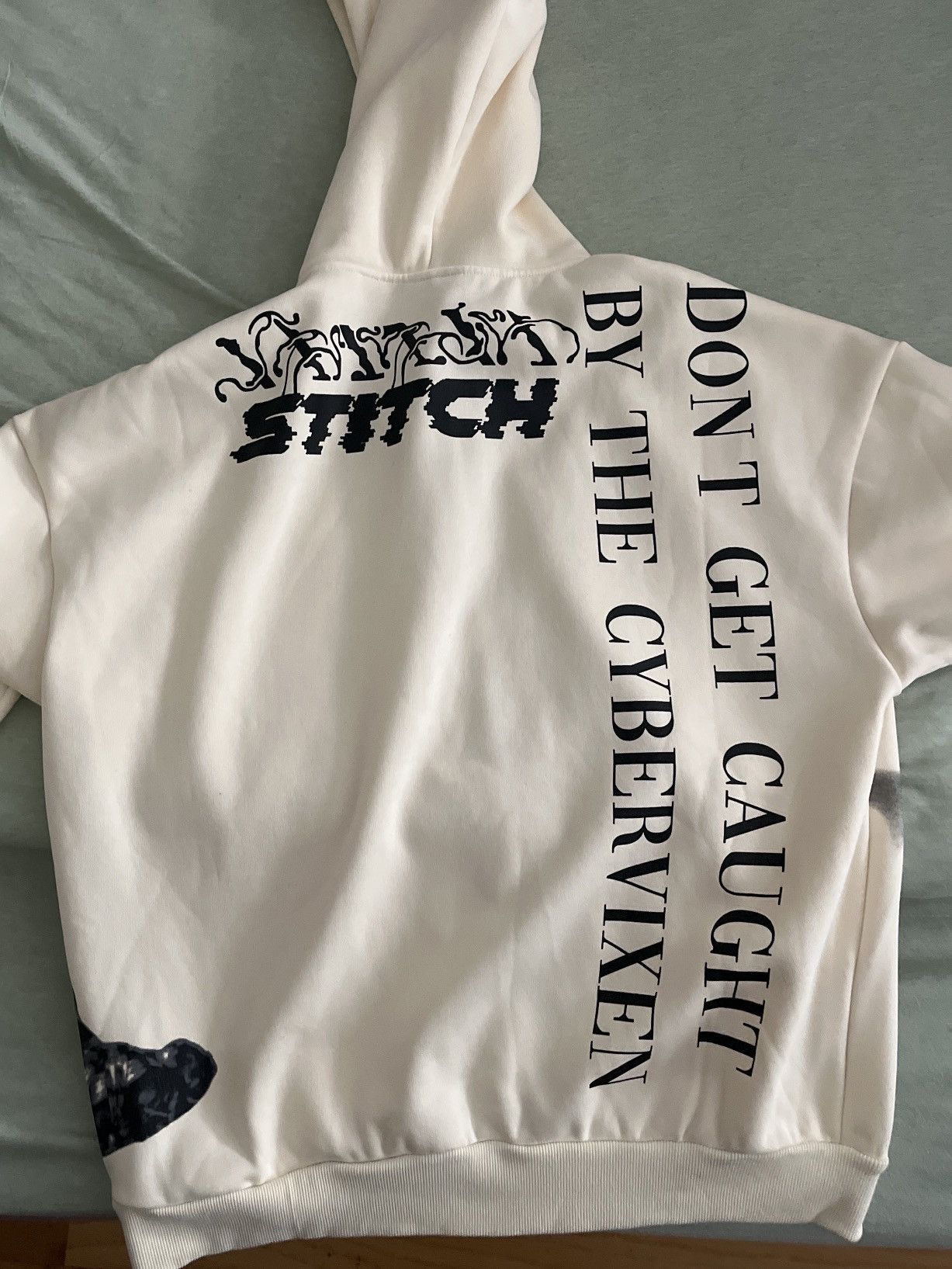 Streetwear × Vintage Stitch cybervixen zip-up | Grailed