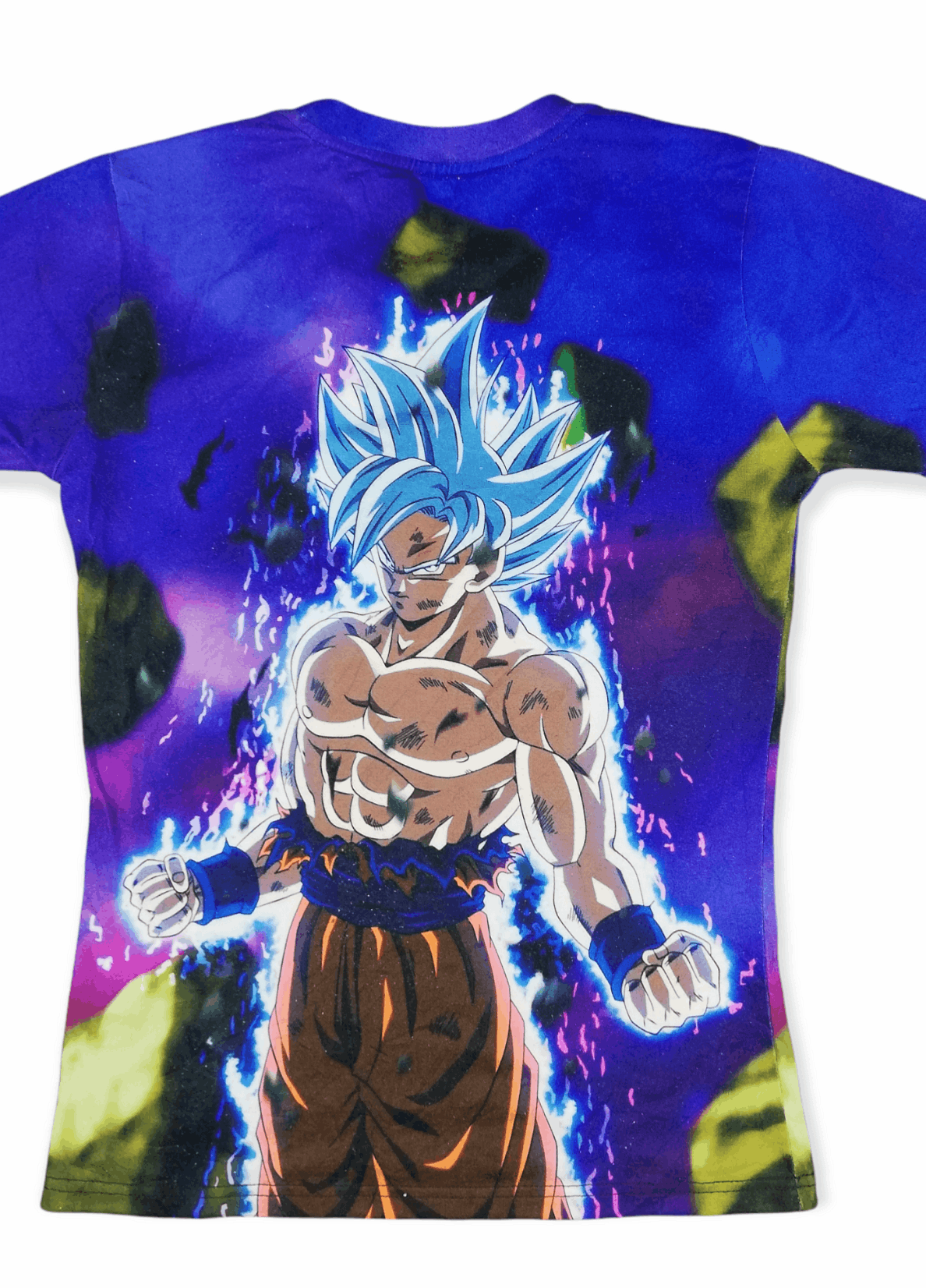 Anime × Cartoon Network × Japanese Brand Dragon Ball Z son Goku Over Printed Front and Back Tee Size US M / EU 48-50 / 2 - 4 Thumbnail