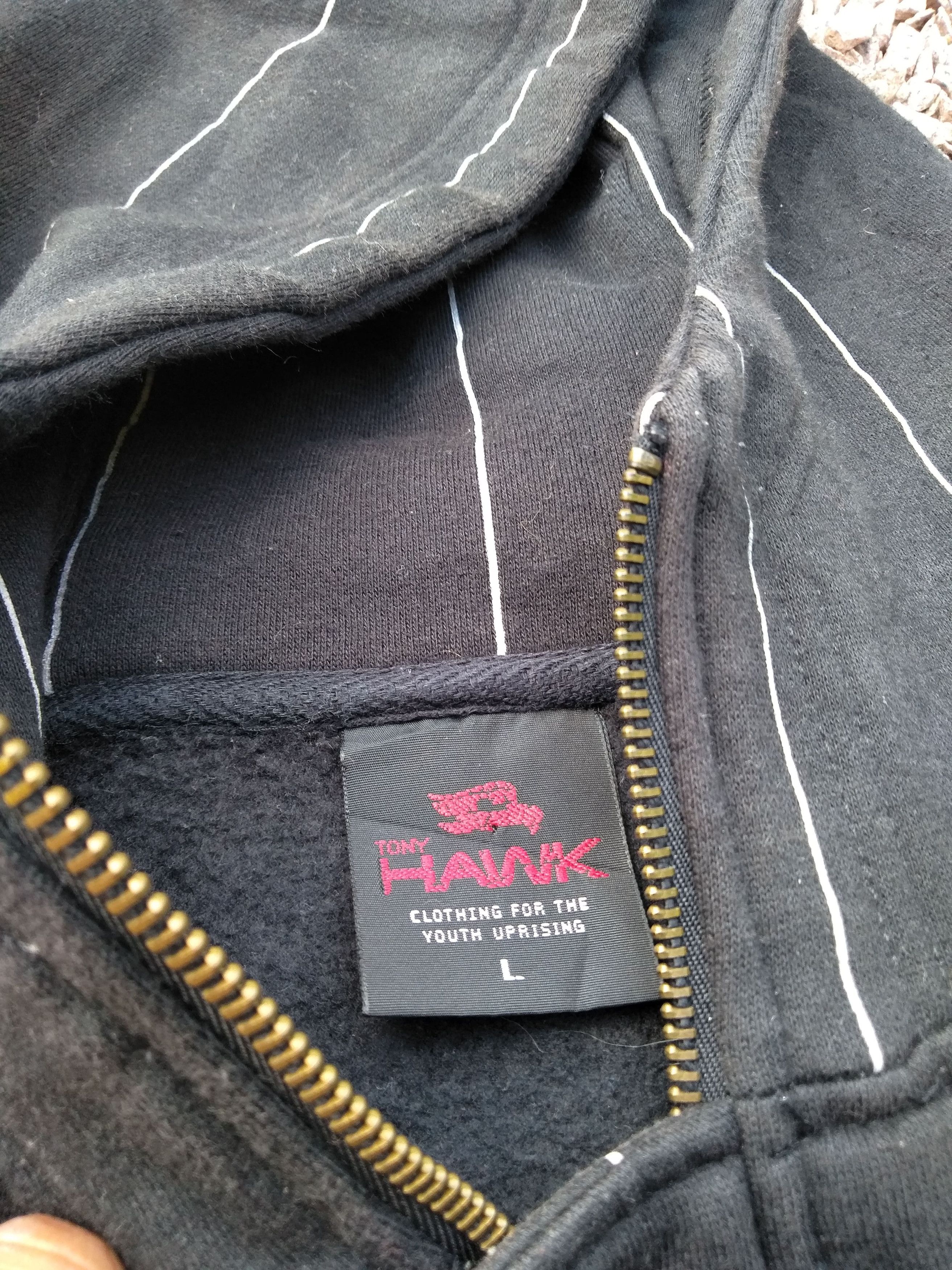 Tony Hawk Y2K 2000s MILLENIUM HAWK SKATEBOARDING VARSITY JACKETS Size US L / EU 52-54 / 3 - 5 Thumbnail