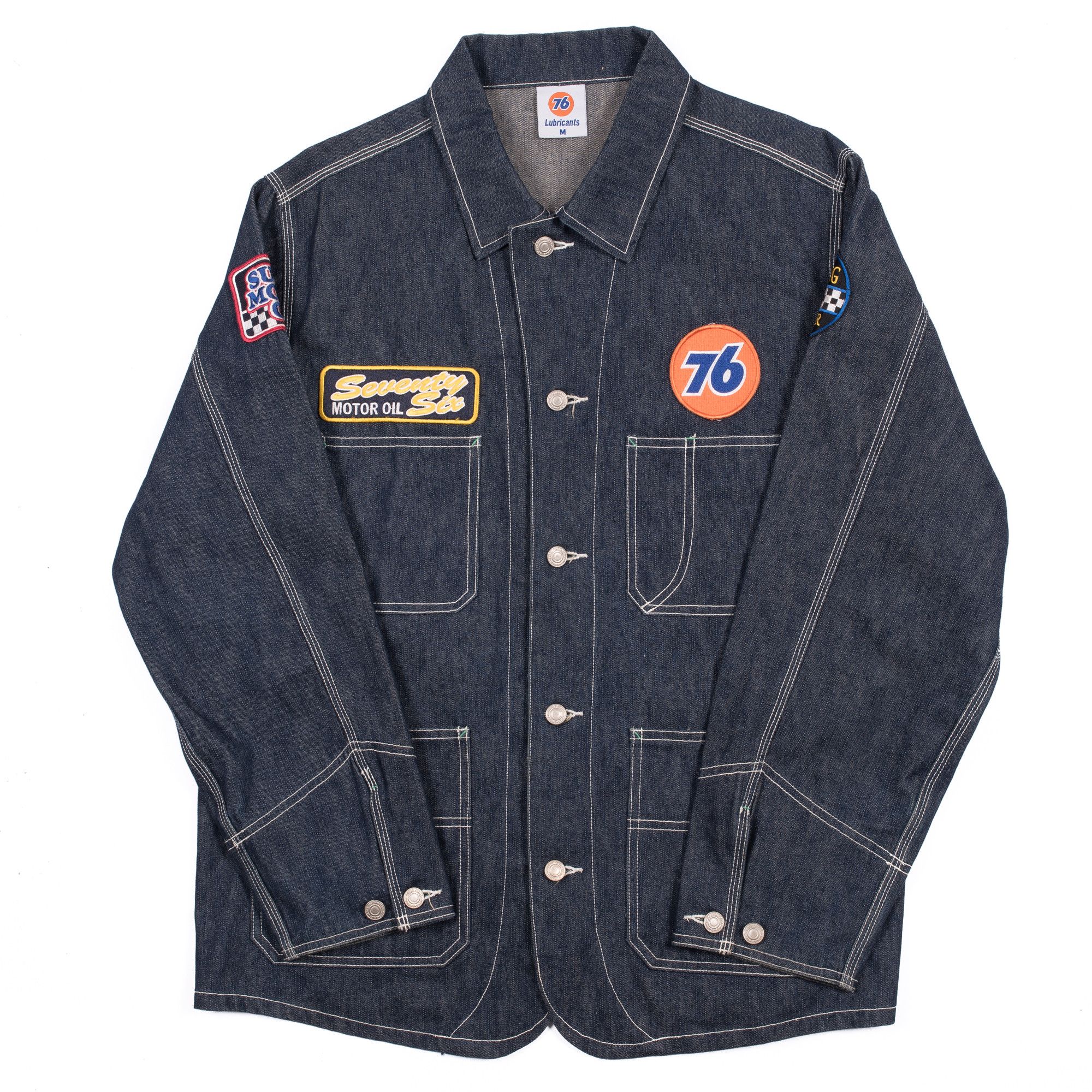 Denim Jacket Vintage Deadstock 76 Motor Oil Jacket | Grailed