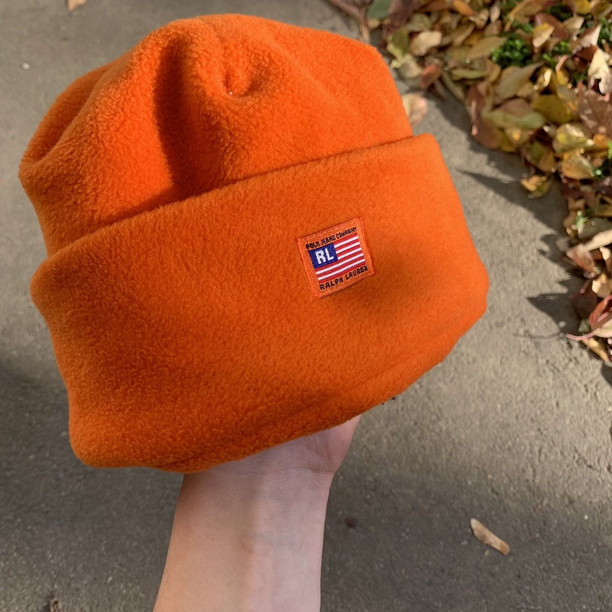 Polo Ralph Lauren Vintage Polo Jeans Ralph Lauren Fleece Hat Size ONE SIZE - 4 Thumbnail